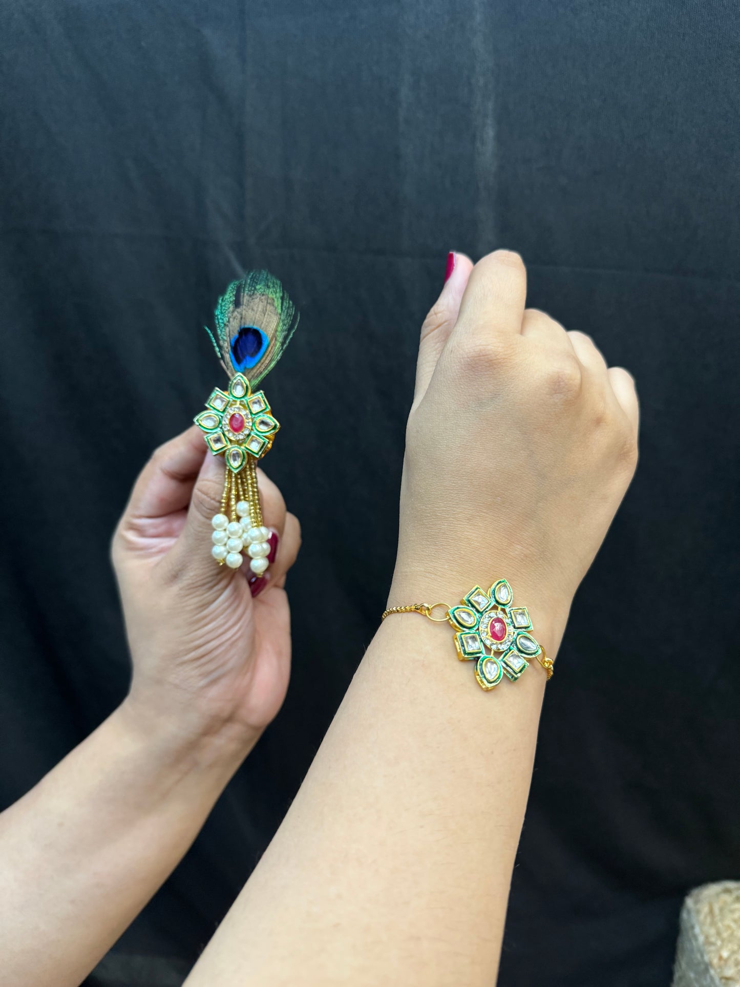 Bracelet & Brooch Combo