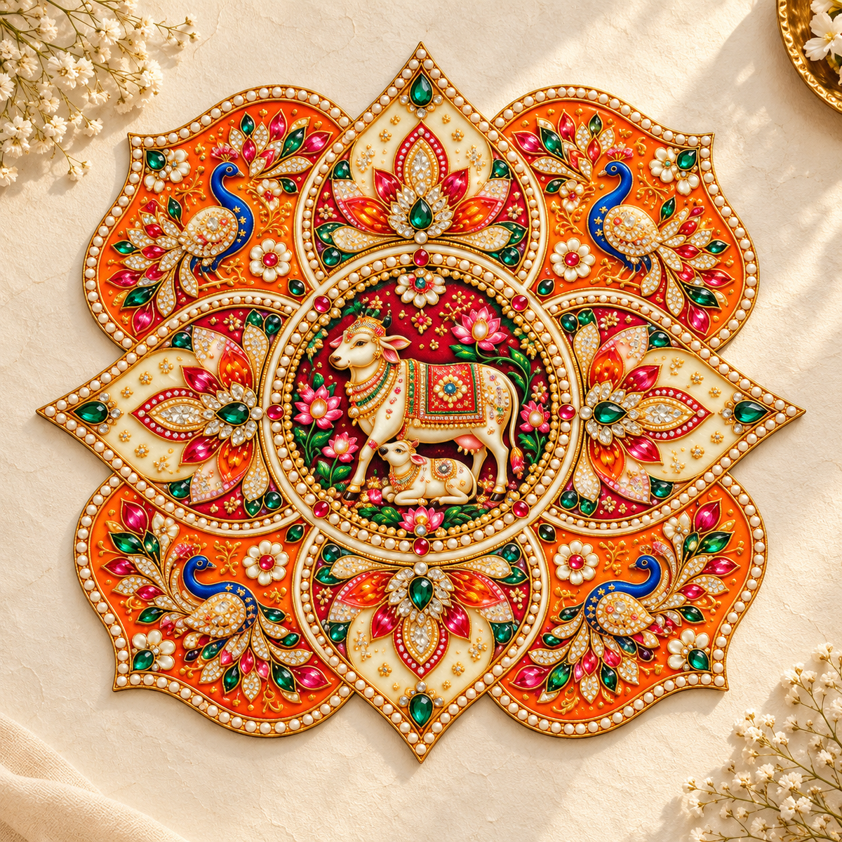 3D Rangoli
