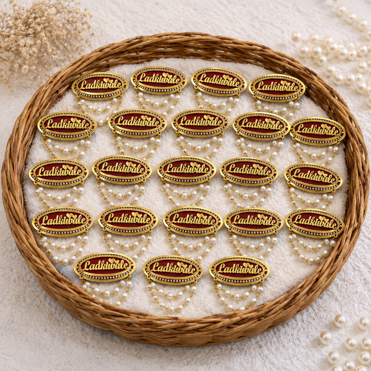 Pack of 25 Badges Ladkiwale ( Starter Pack )