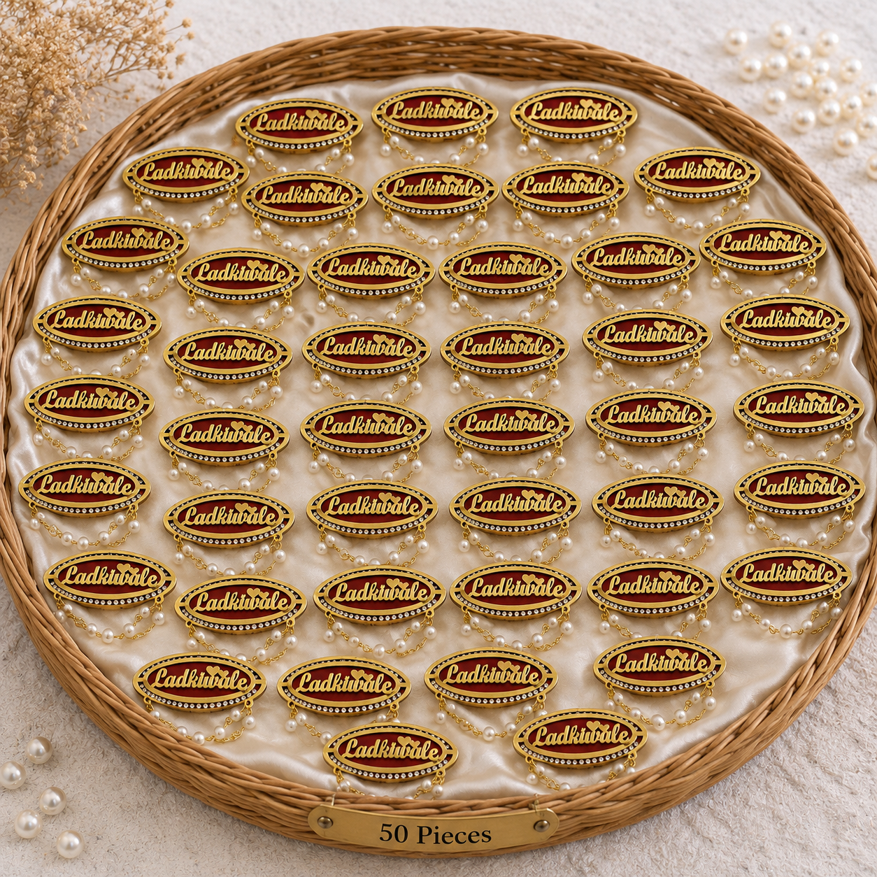 Pack of 50 Badges Ladkiwale ( Most Ordered )
