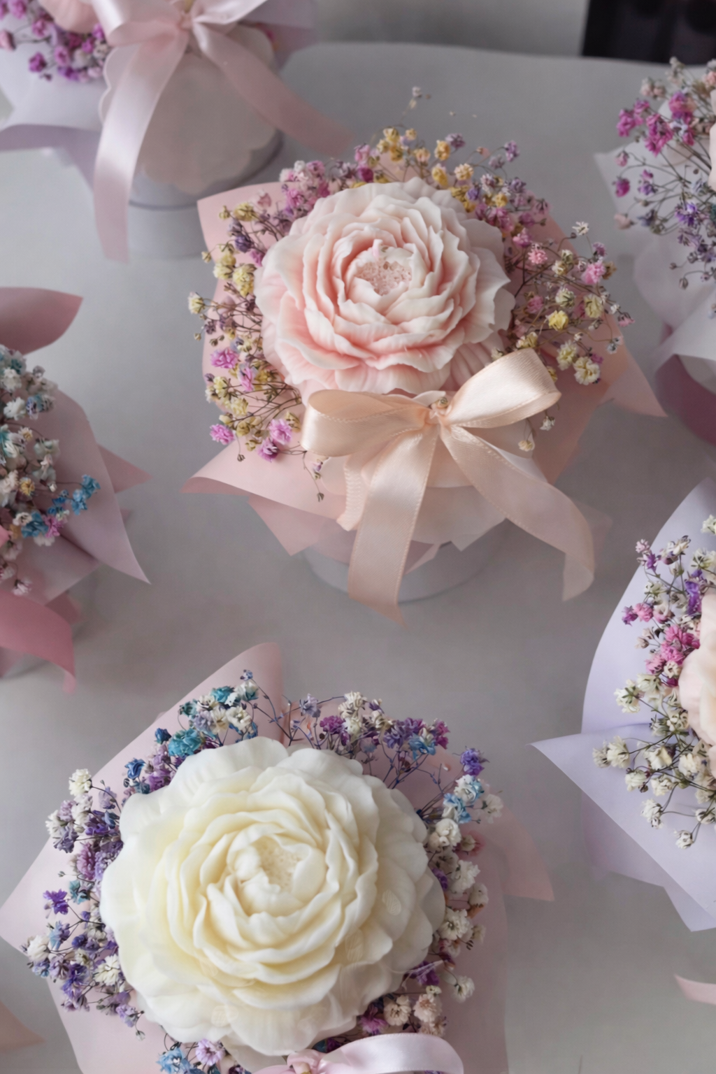 Candle Flower Bouquet
