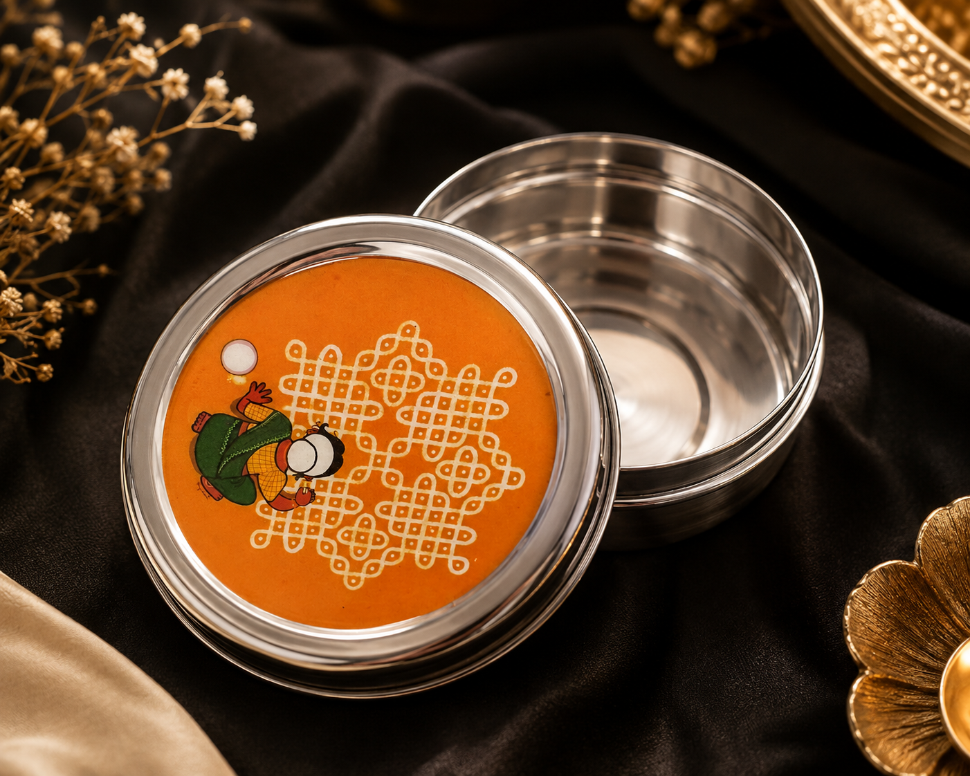 Stainless Steel Storage Dabba