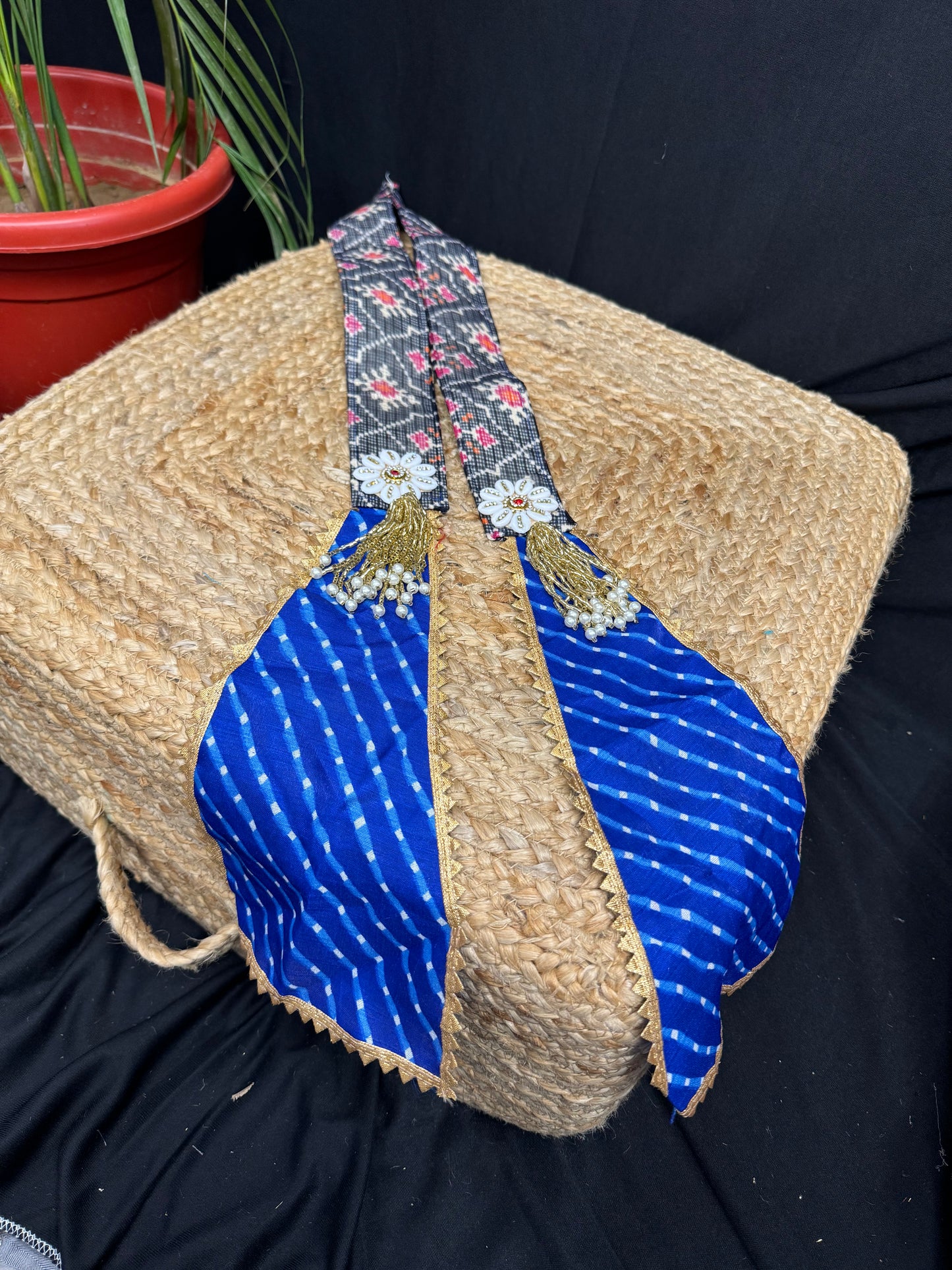 Wedding Patka With Brooch