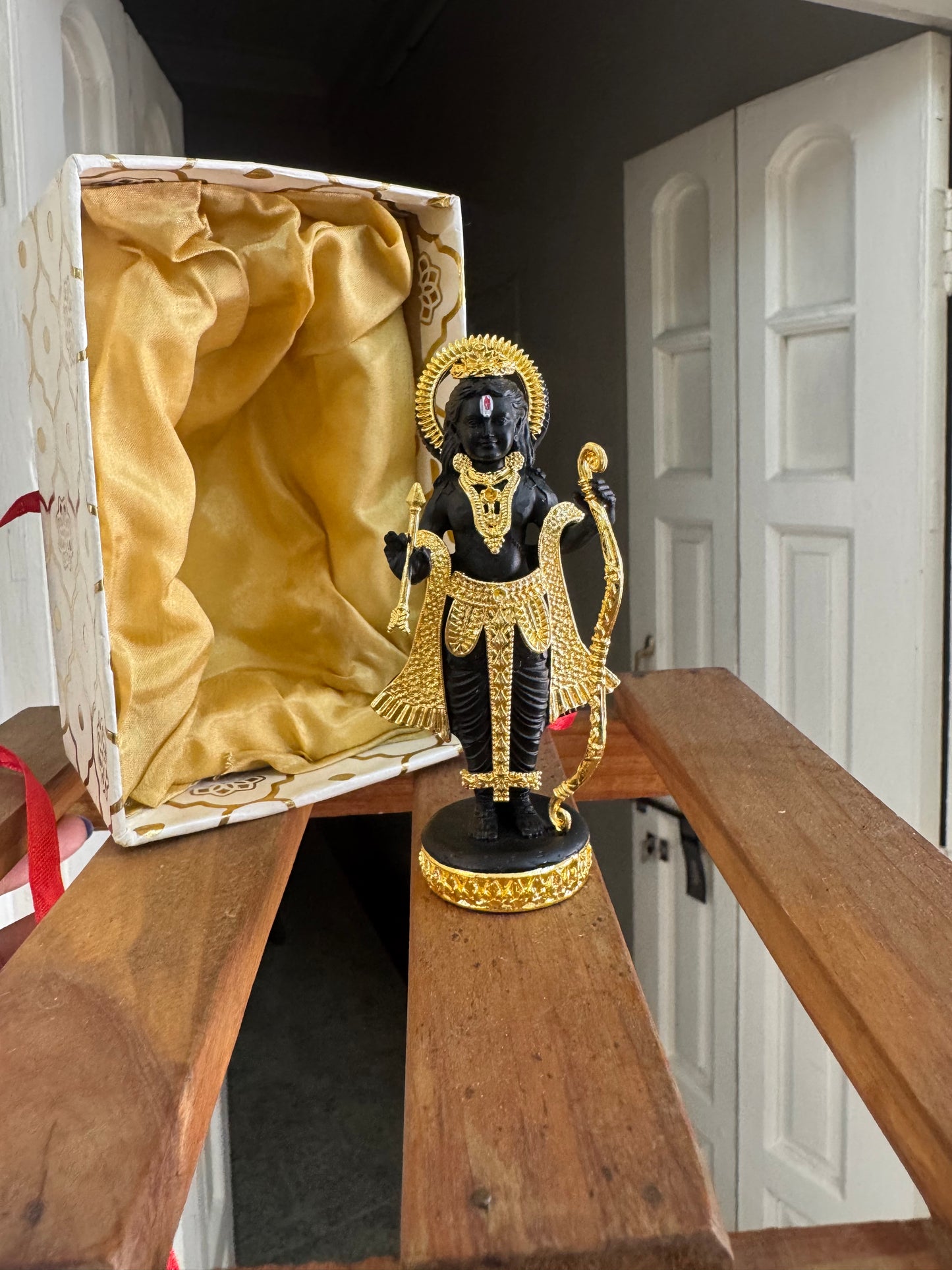 Ram Lalla with Gold Plated Jewellery Murti Gift Set