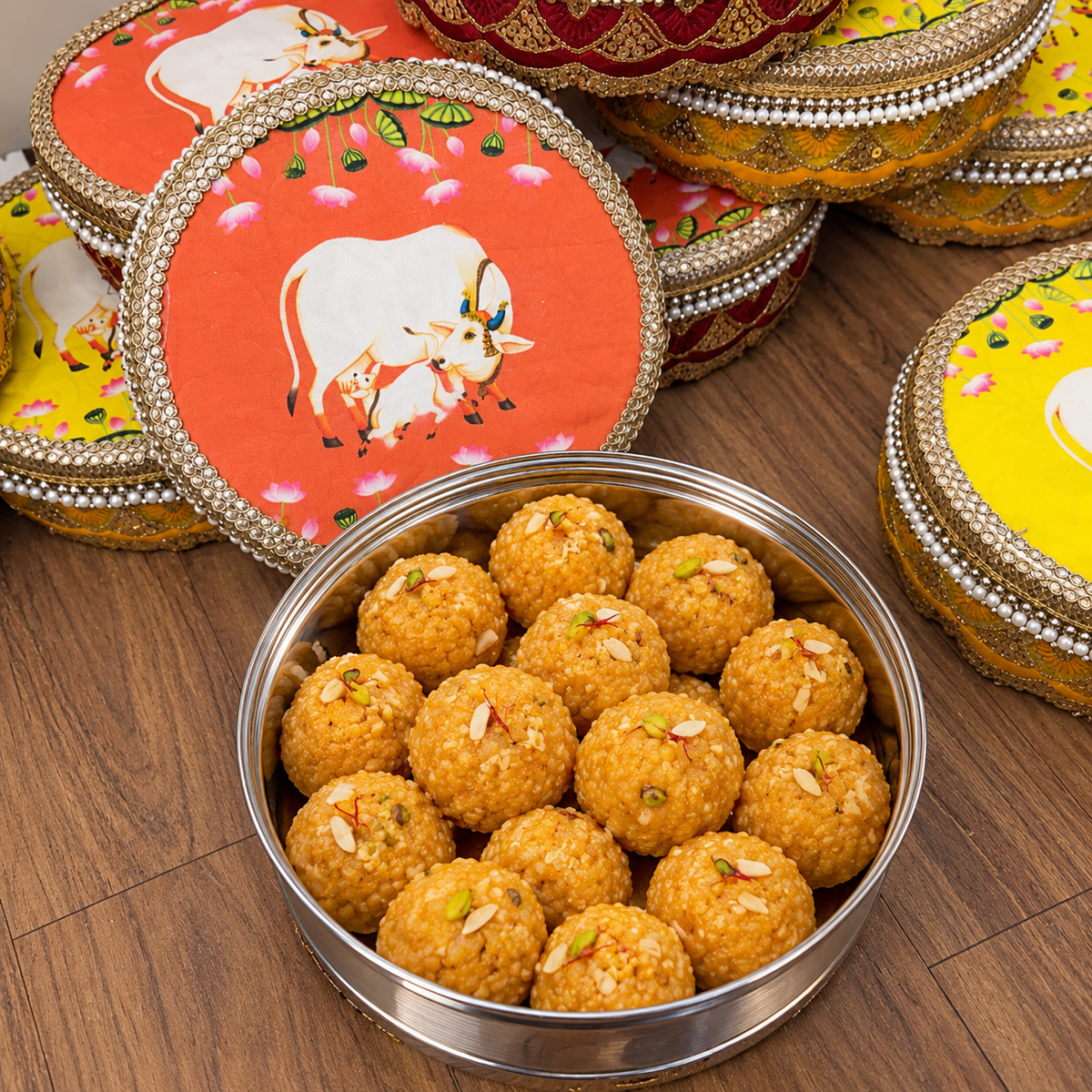 Stainless Steel Ladoo Dabba