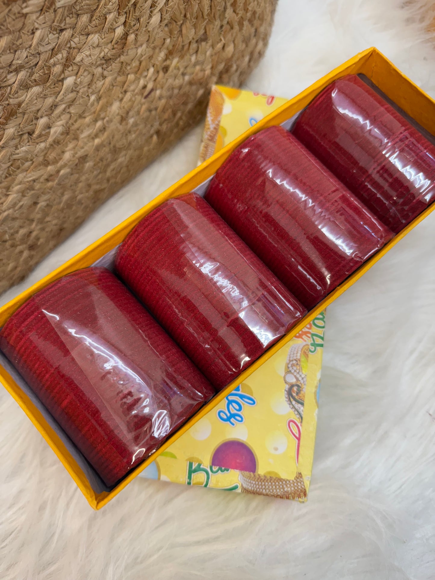 Velvet Bangles Set ( 36 Bangles ) ( 3 Dozen )