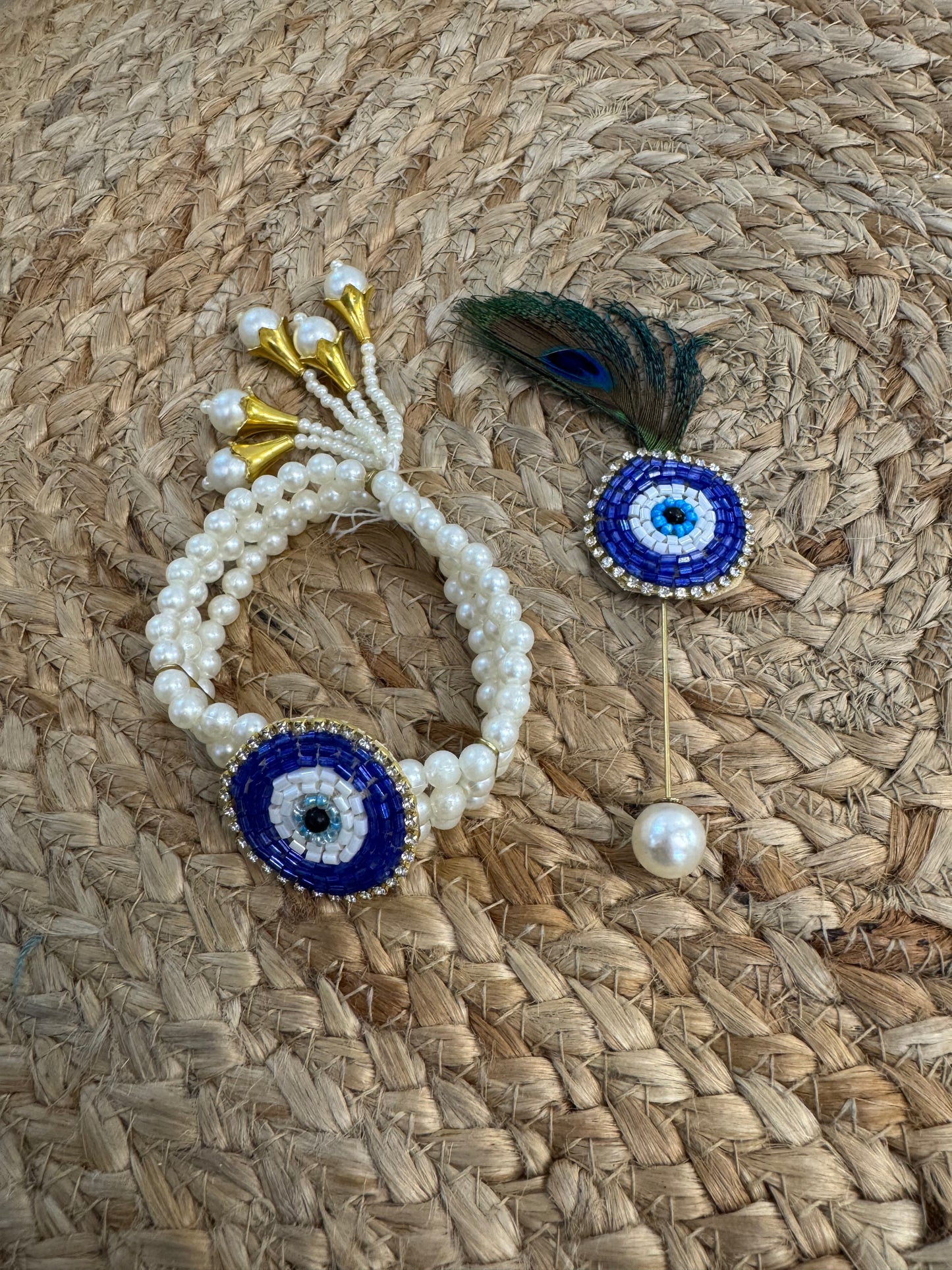 Brooch & Bracelet Set