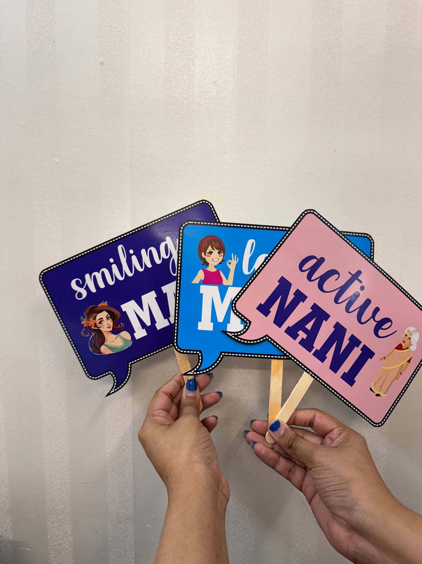 Set of 12 Photo Props / Placards
