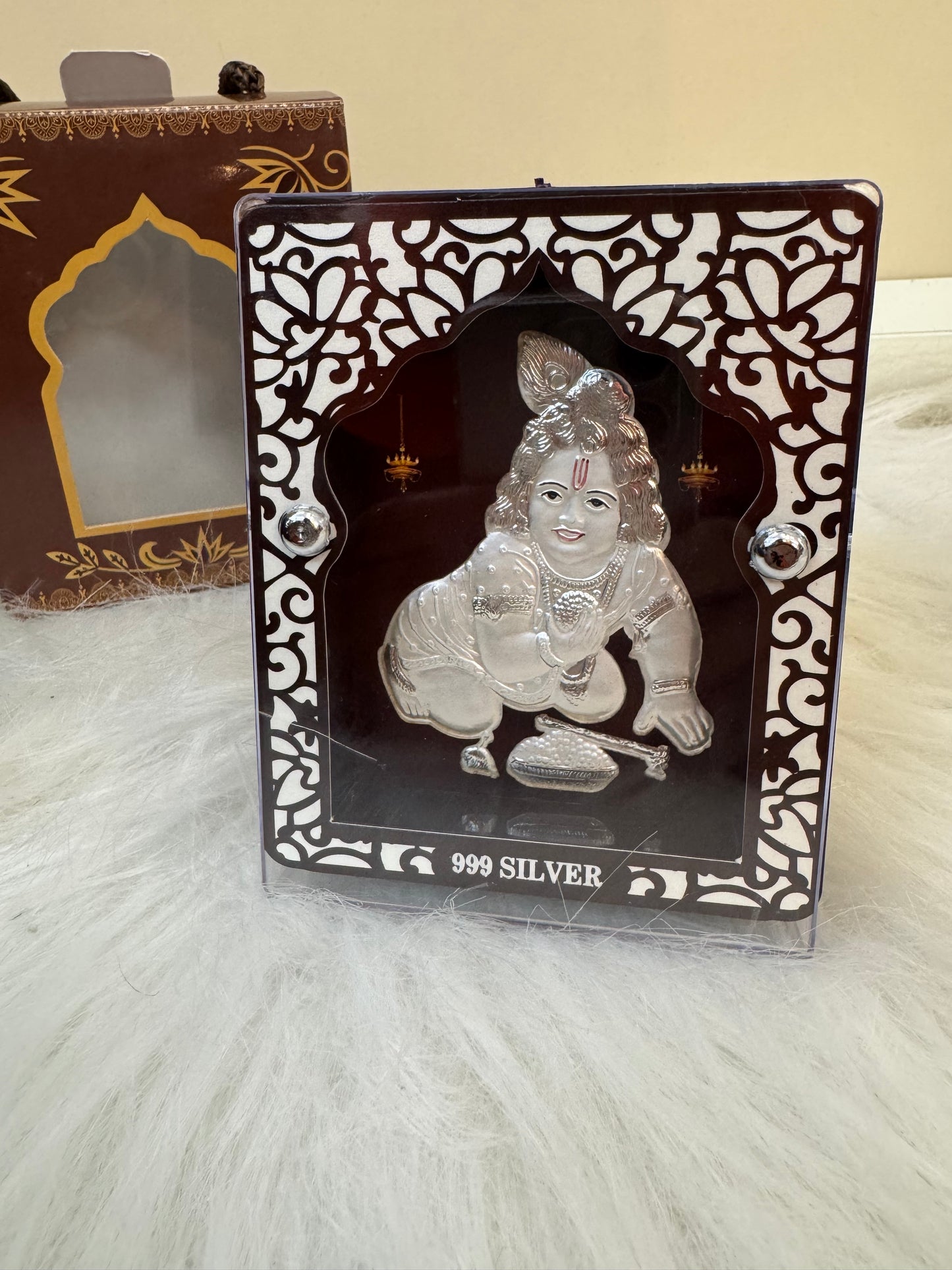 999 Silver Foiling Frame Stand