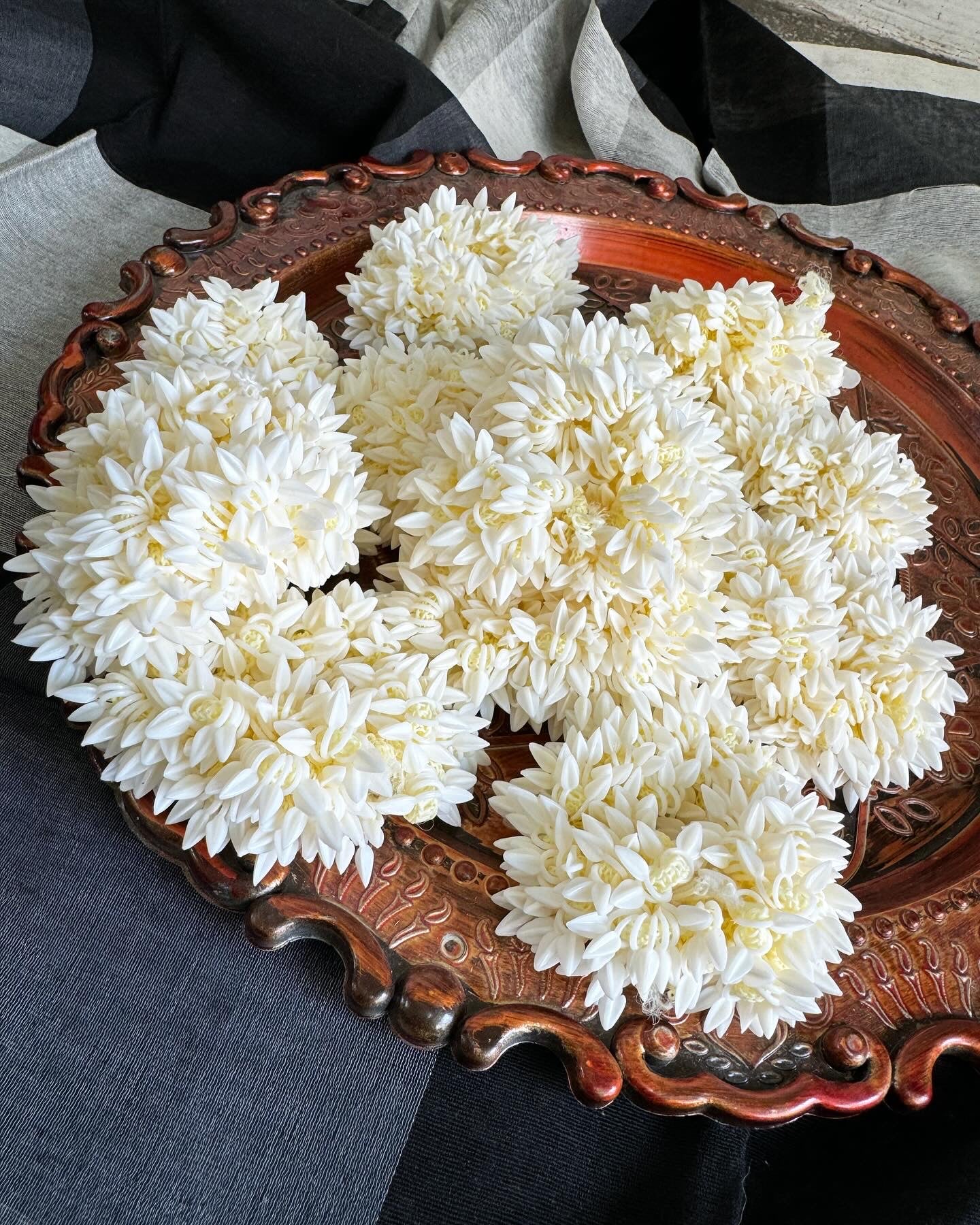 Scented Gajra Scrunchie