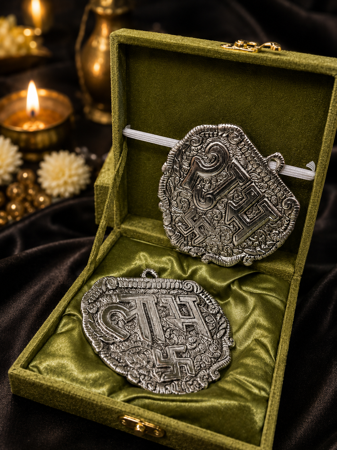 German Silver Shubh Labh