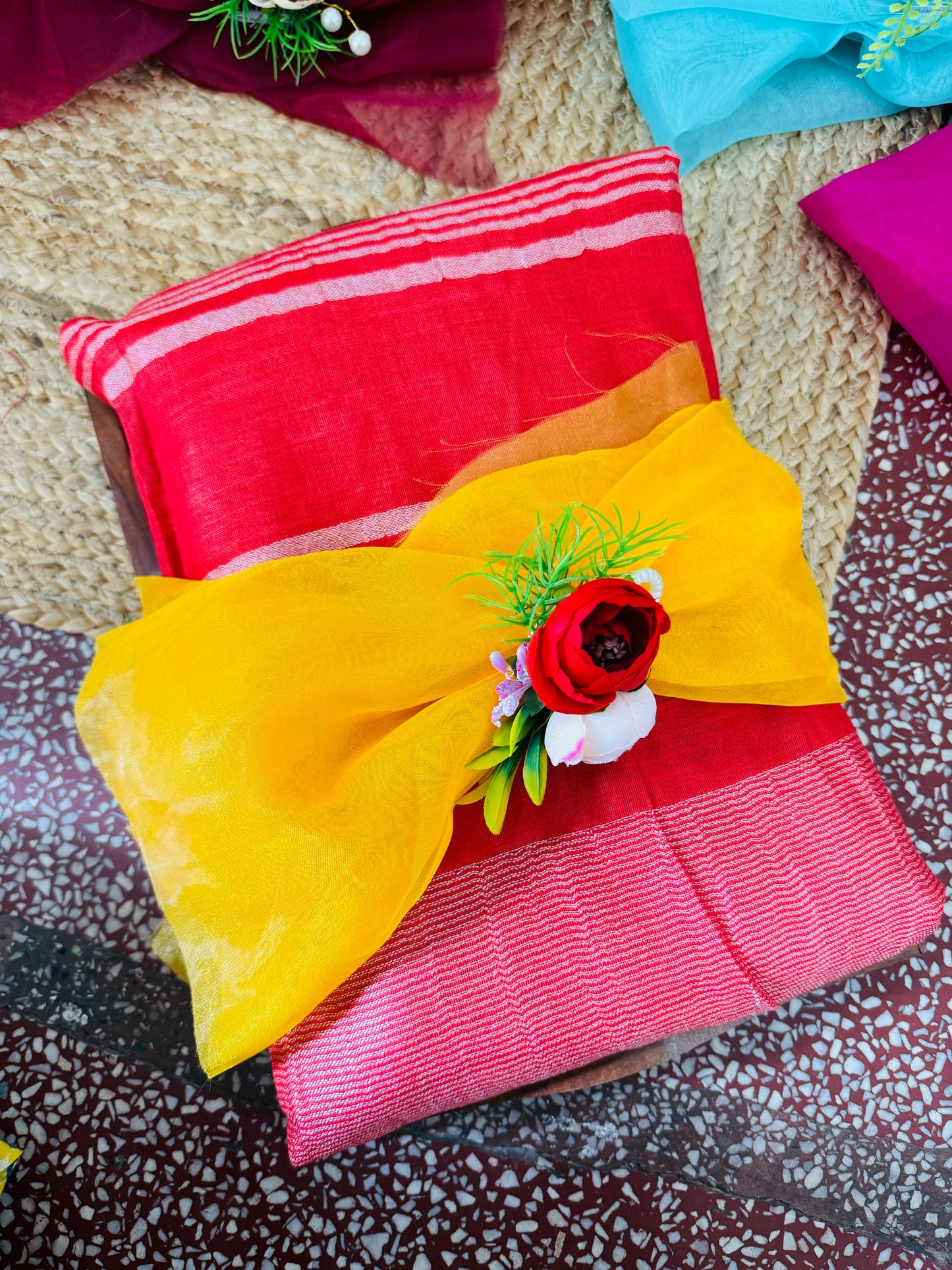 Ready to use tray decor