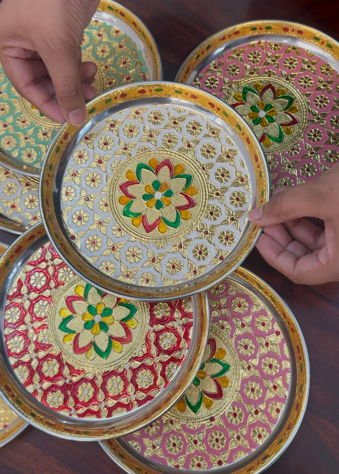 Stainless Steel 12 inches Thali