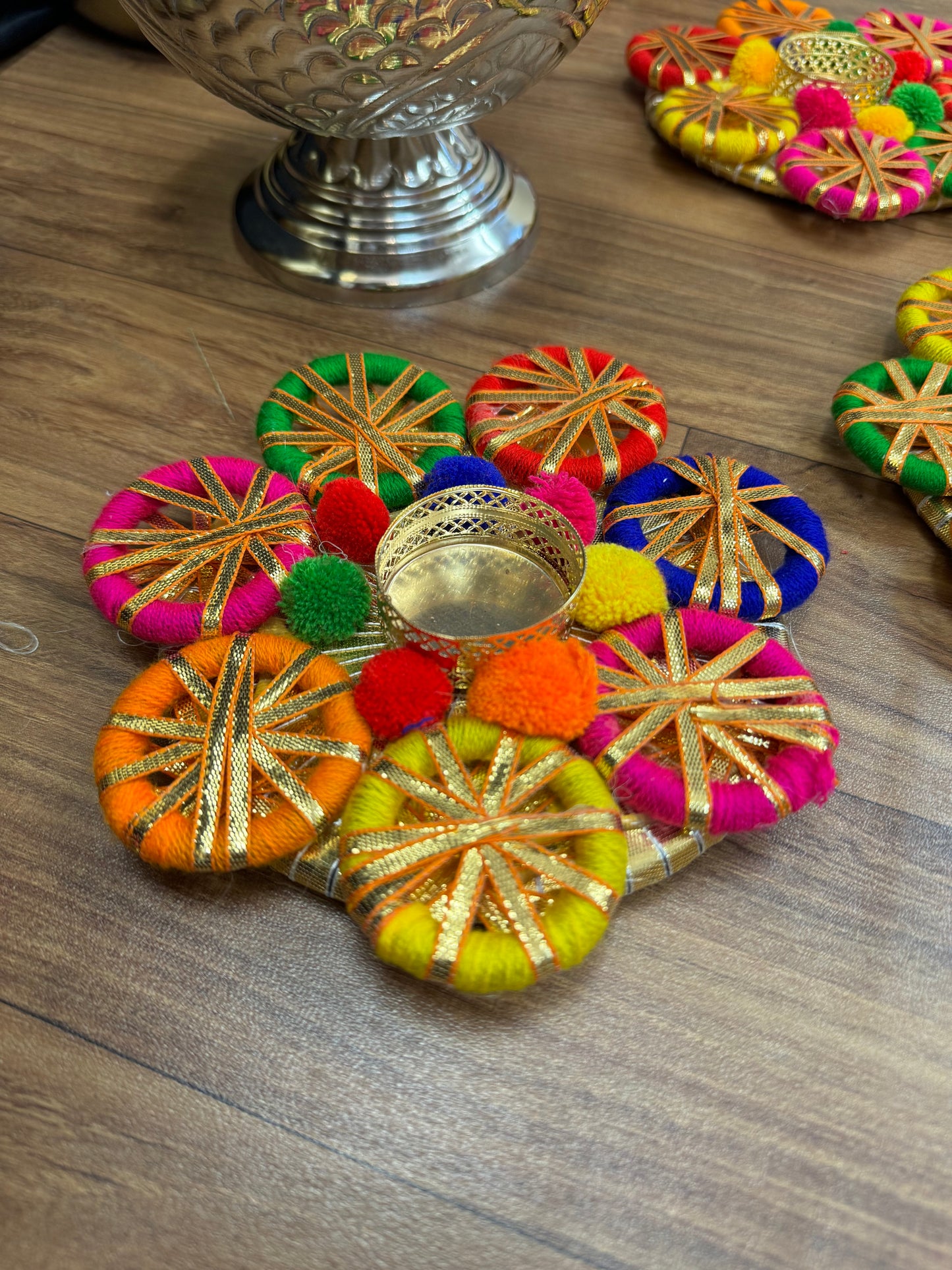 Tealight Rangoli