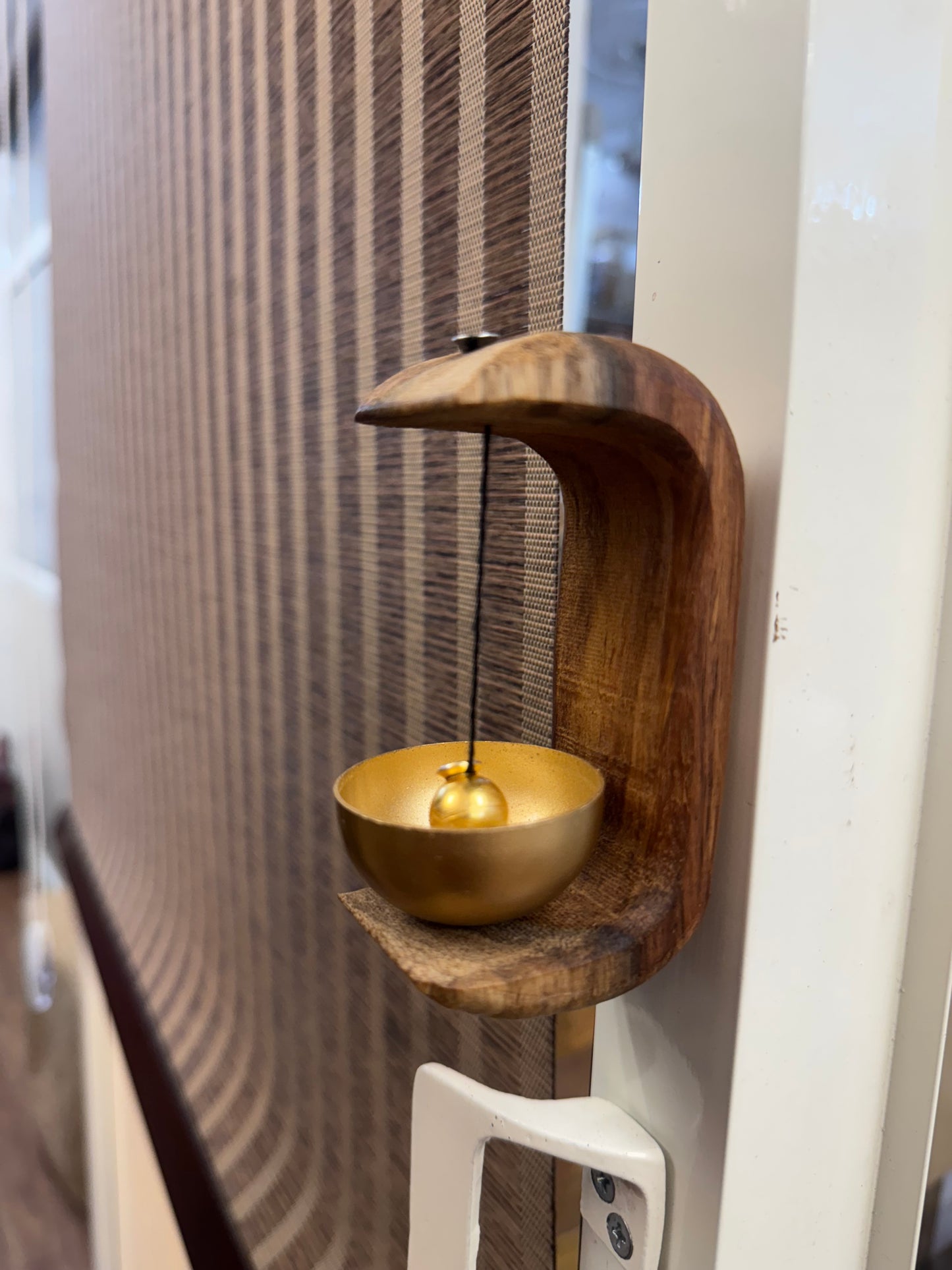 Wooden Door Bell