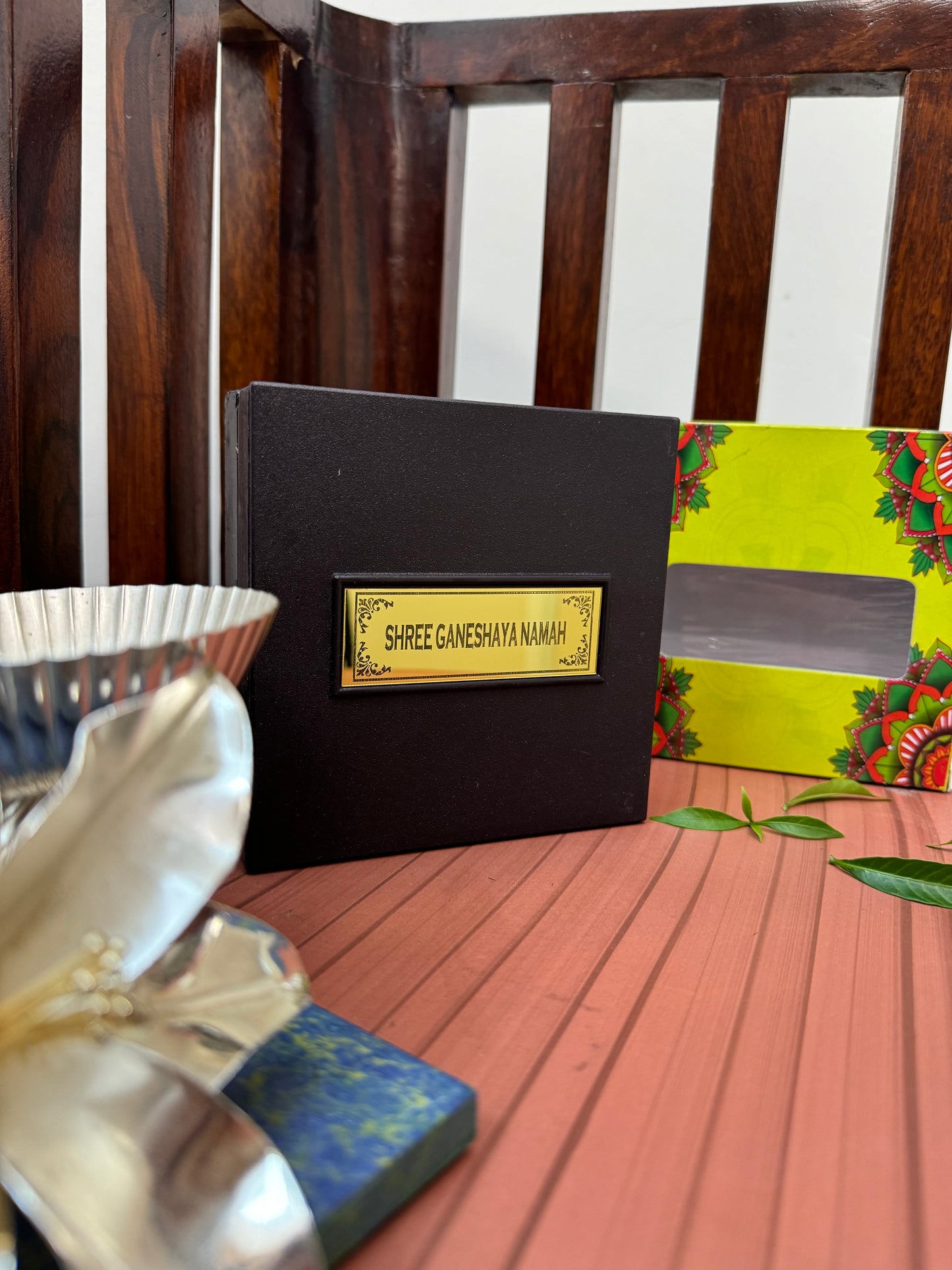 Ganesh Ji 24kt Gold Prayer Box