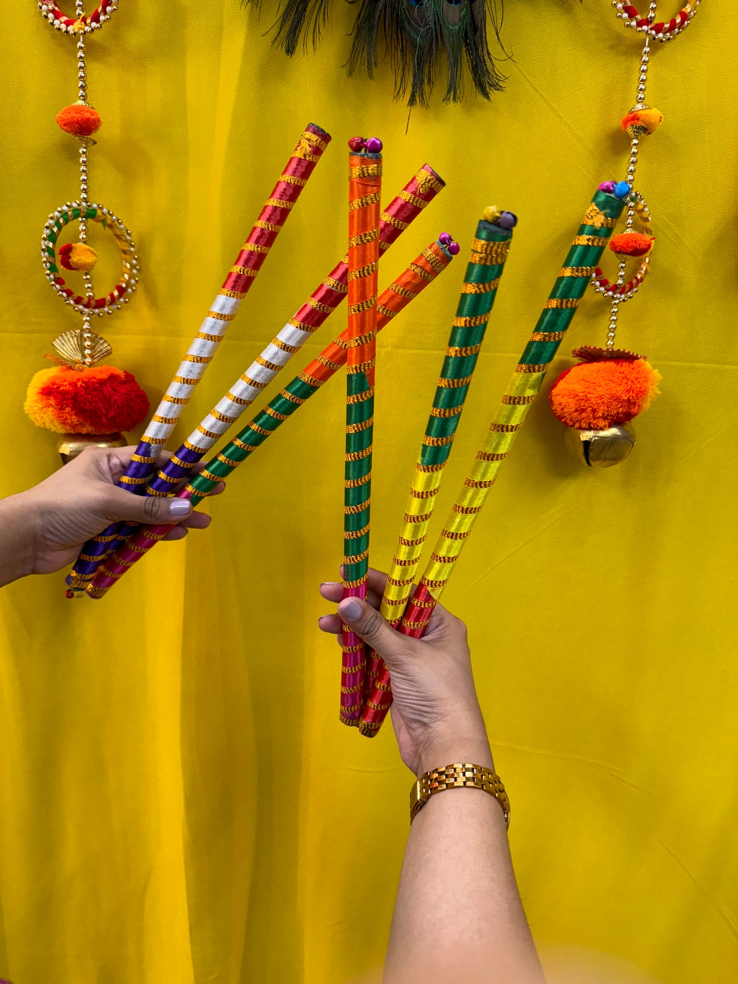 Dandiya Pair ( set of 2 sticks )