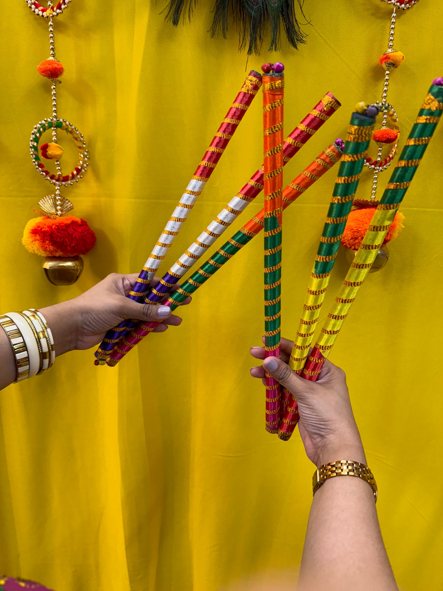Dandiya Pair ( set of 2 sticks )