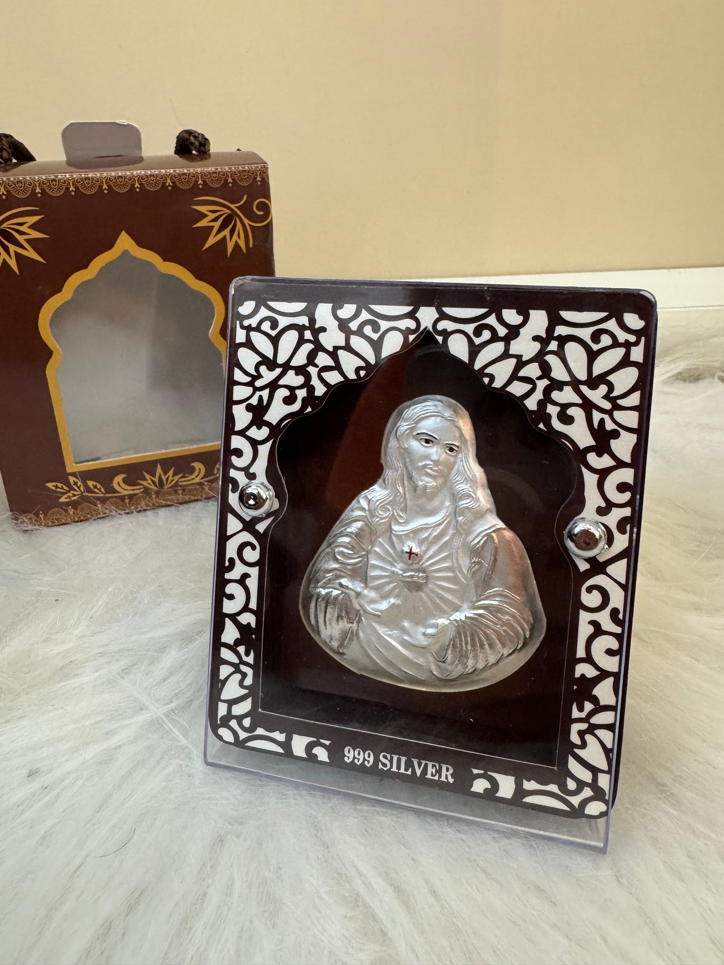 999 Silver Foiling Frame Stand