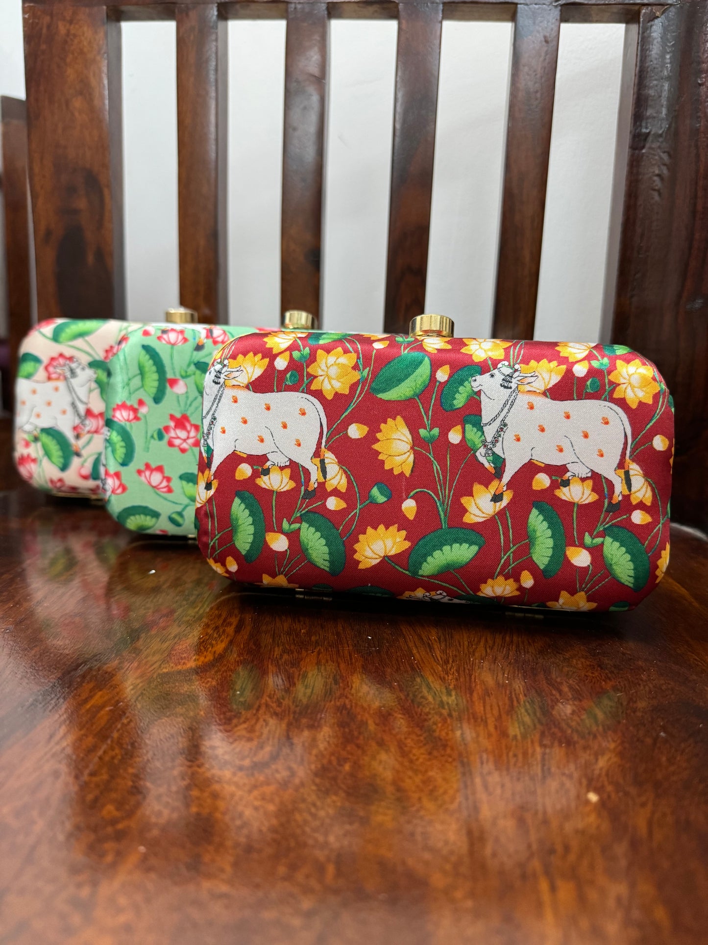 Pichwai Sling Clutches