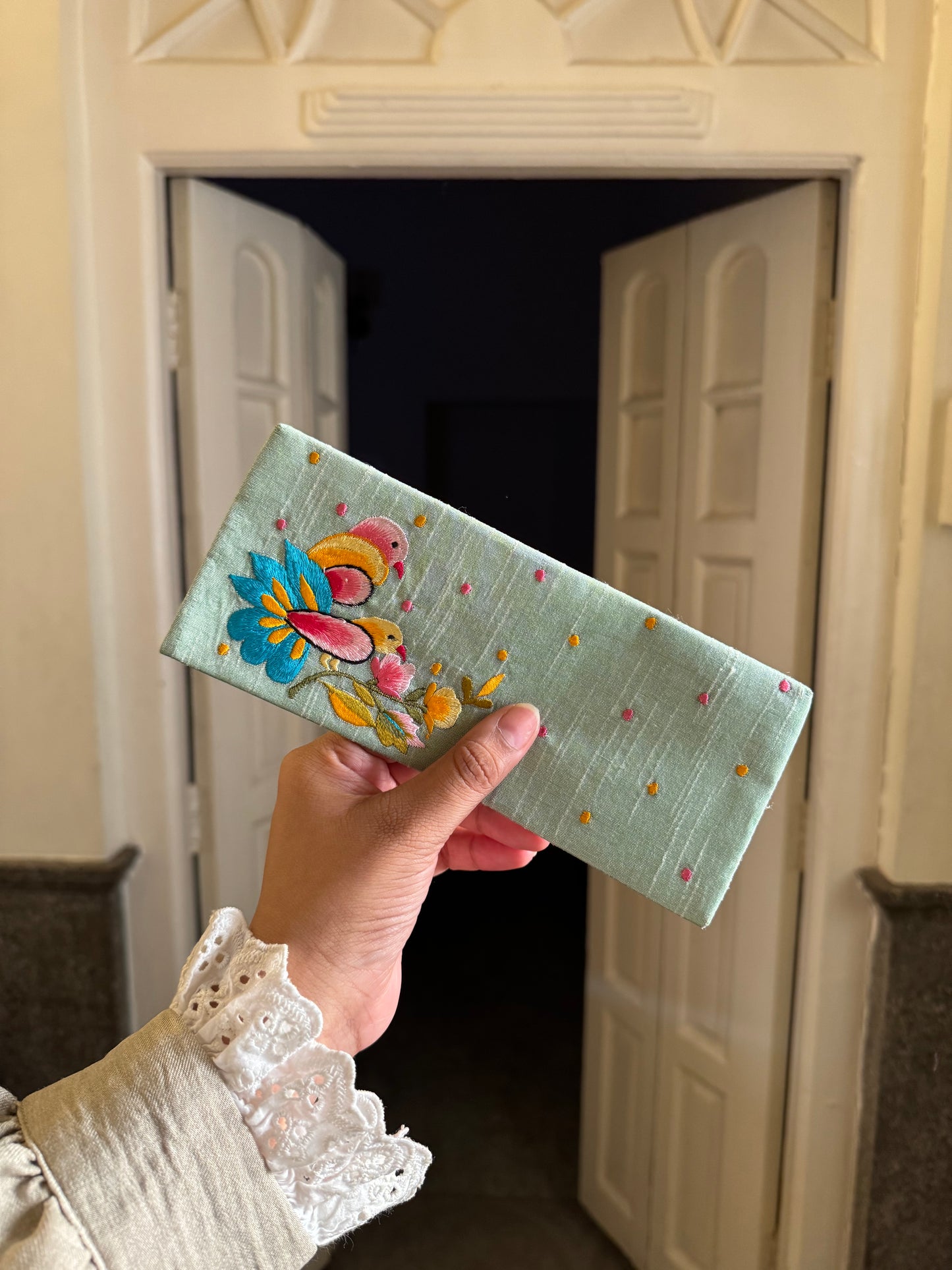 Embroidery Fabric Money Envelope