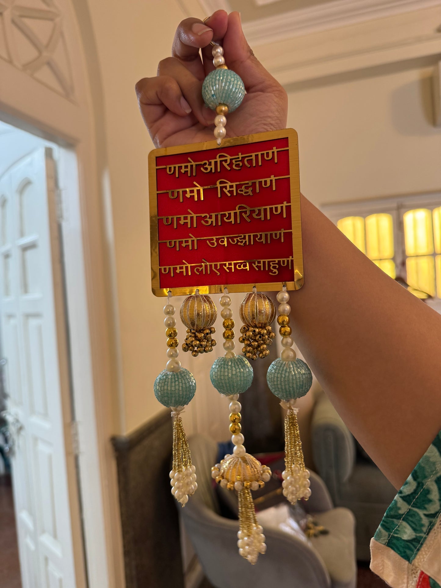 Namokar Mantra Decor Piece