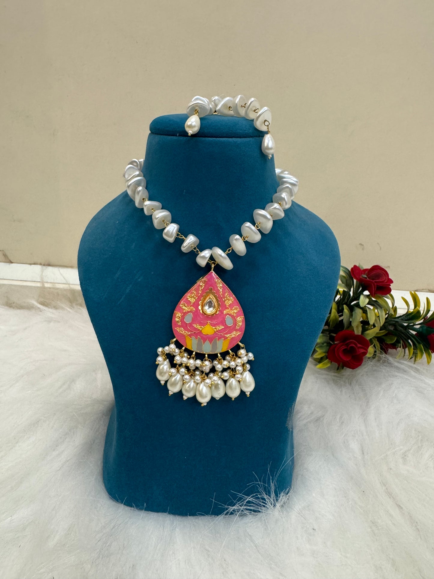 Meenakari Necklace Set