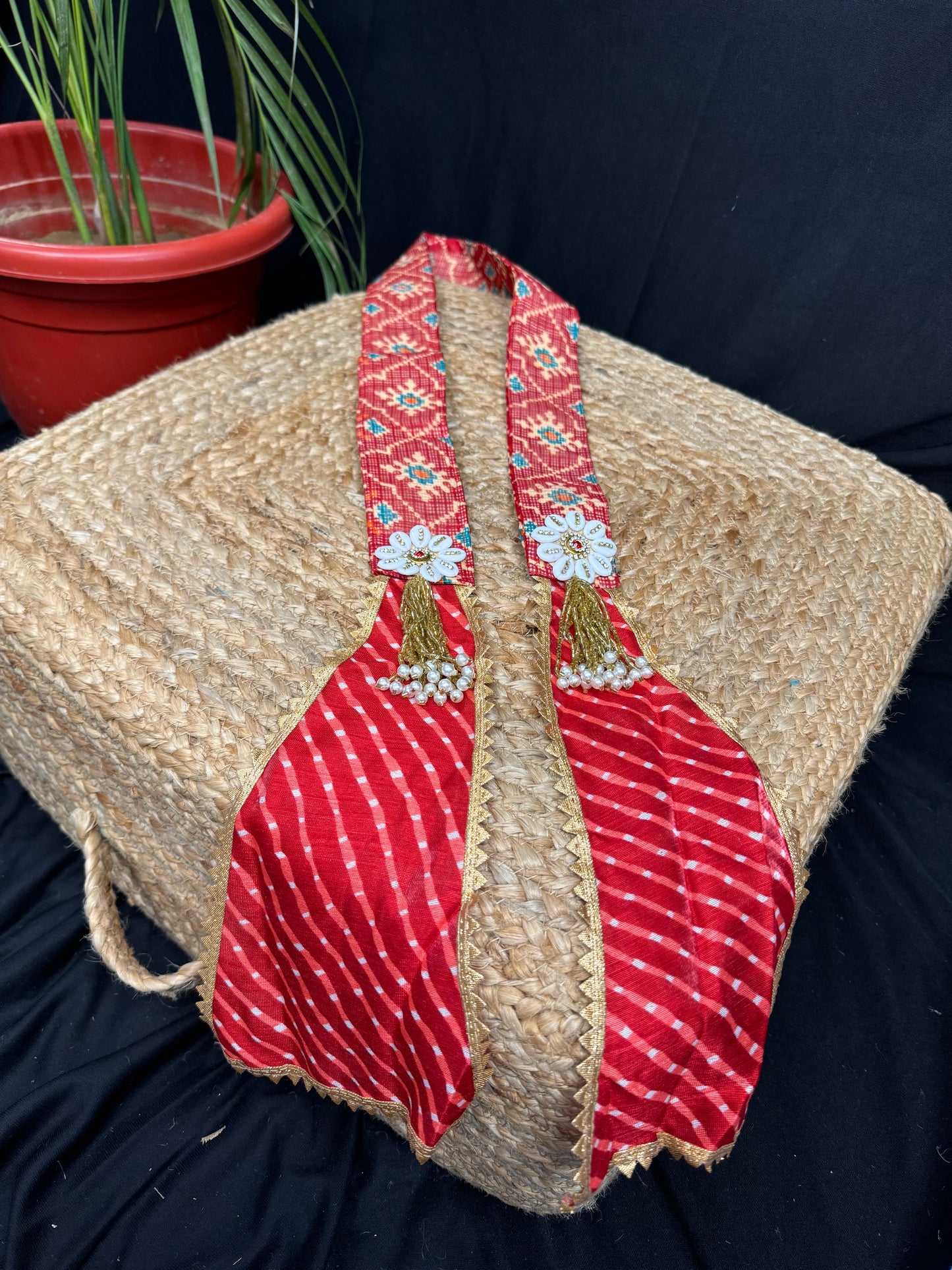 Wedding Patka With Brooch