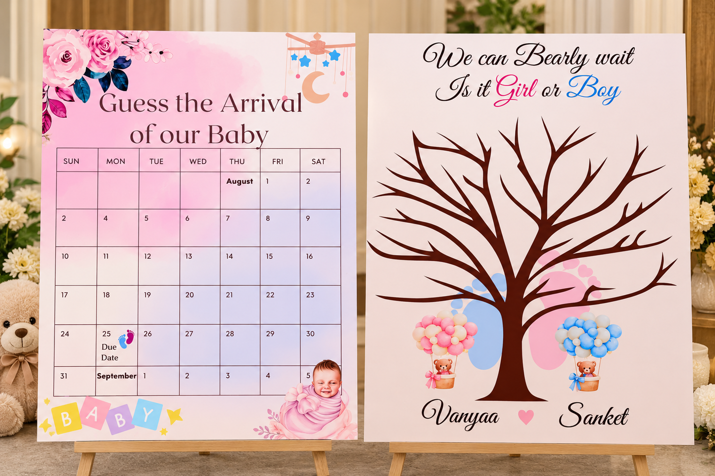 Baby Shower Game Combo