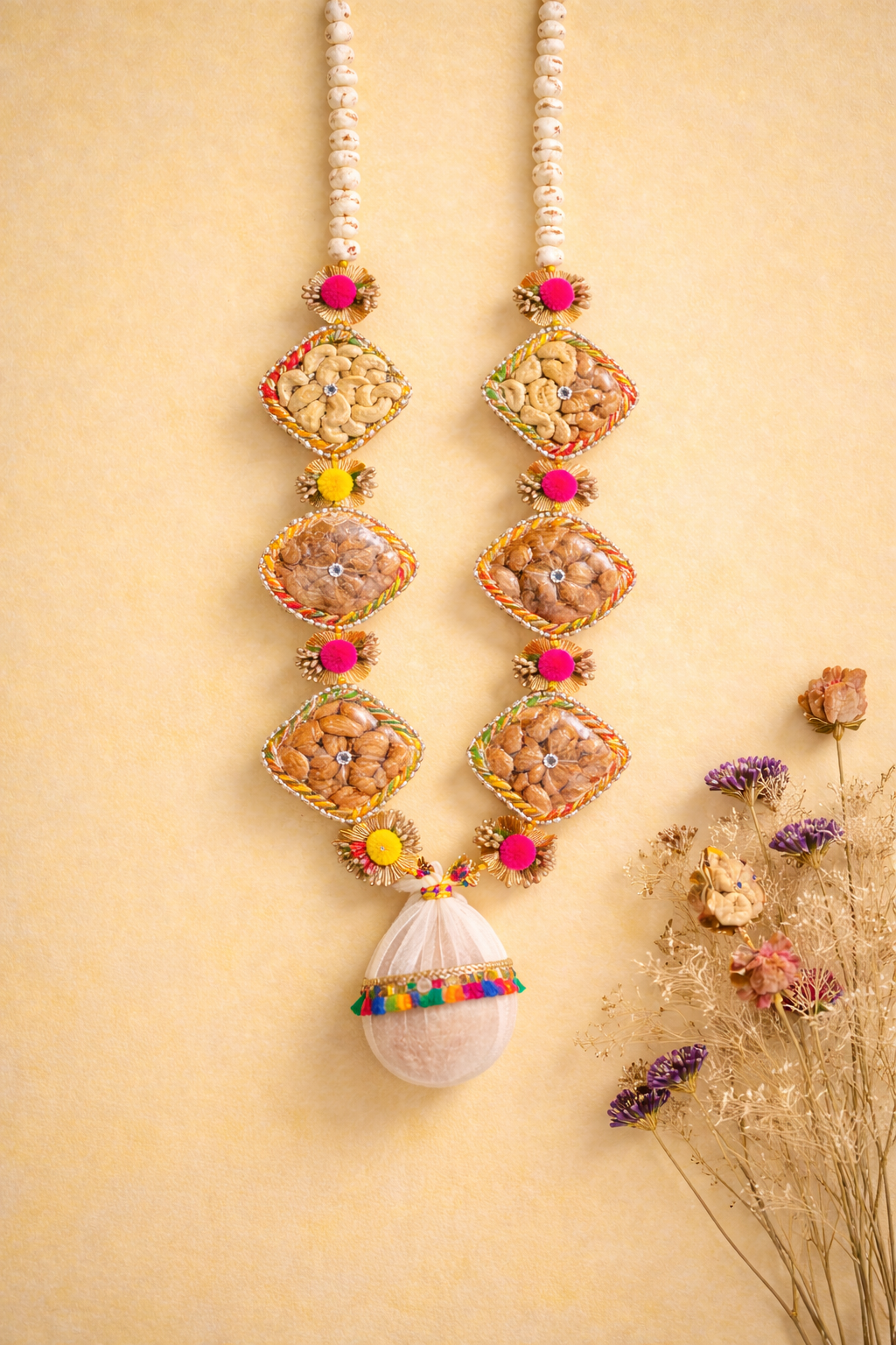 Holi ki Dry Fruits Mala