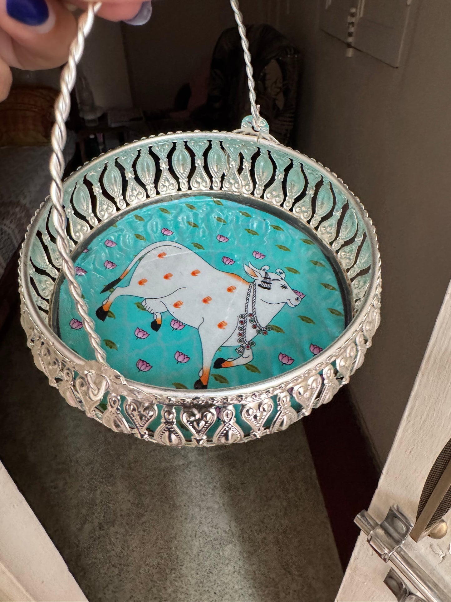 Pichwai Tray 6 inches