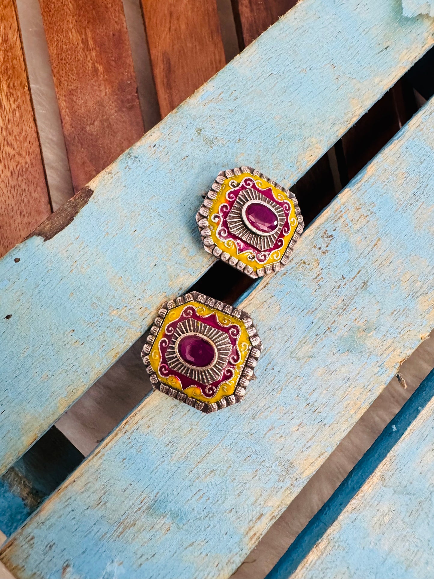 Brass Earrings