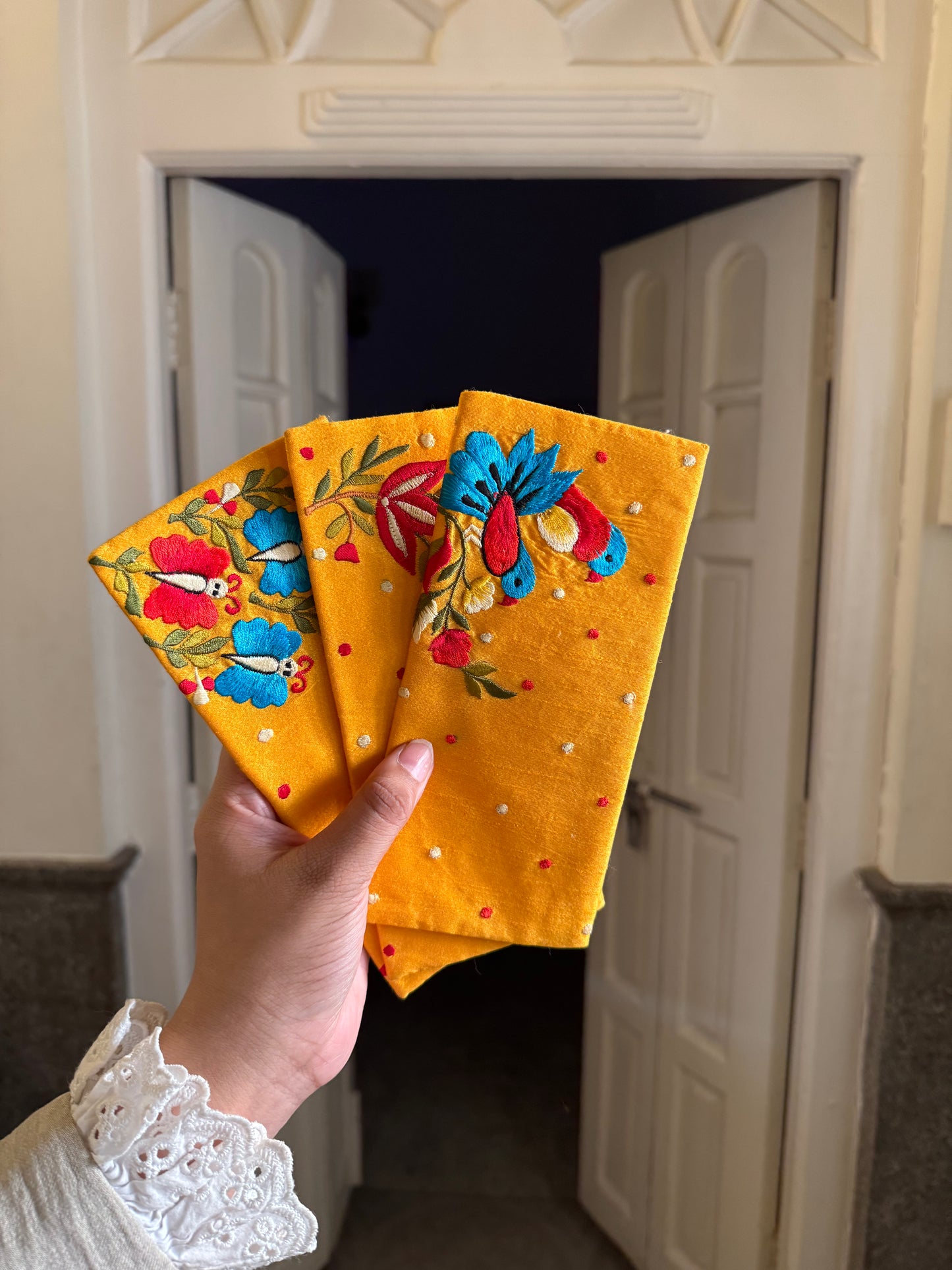 Embroidery Fabric Money Envelope