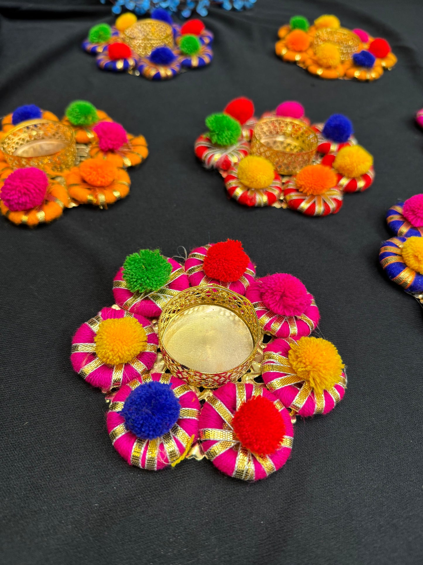 Tealight Rangoli