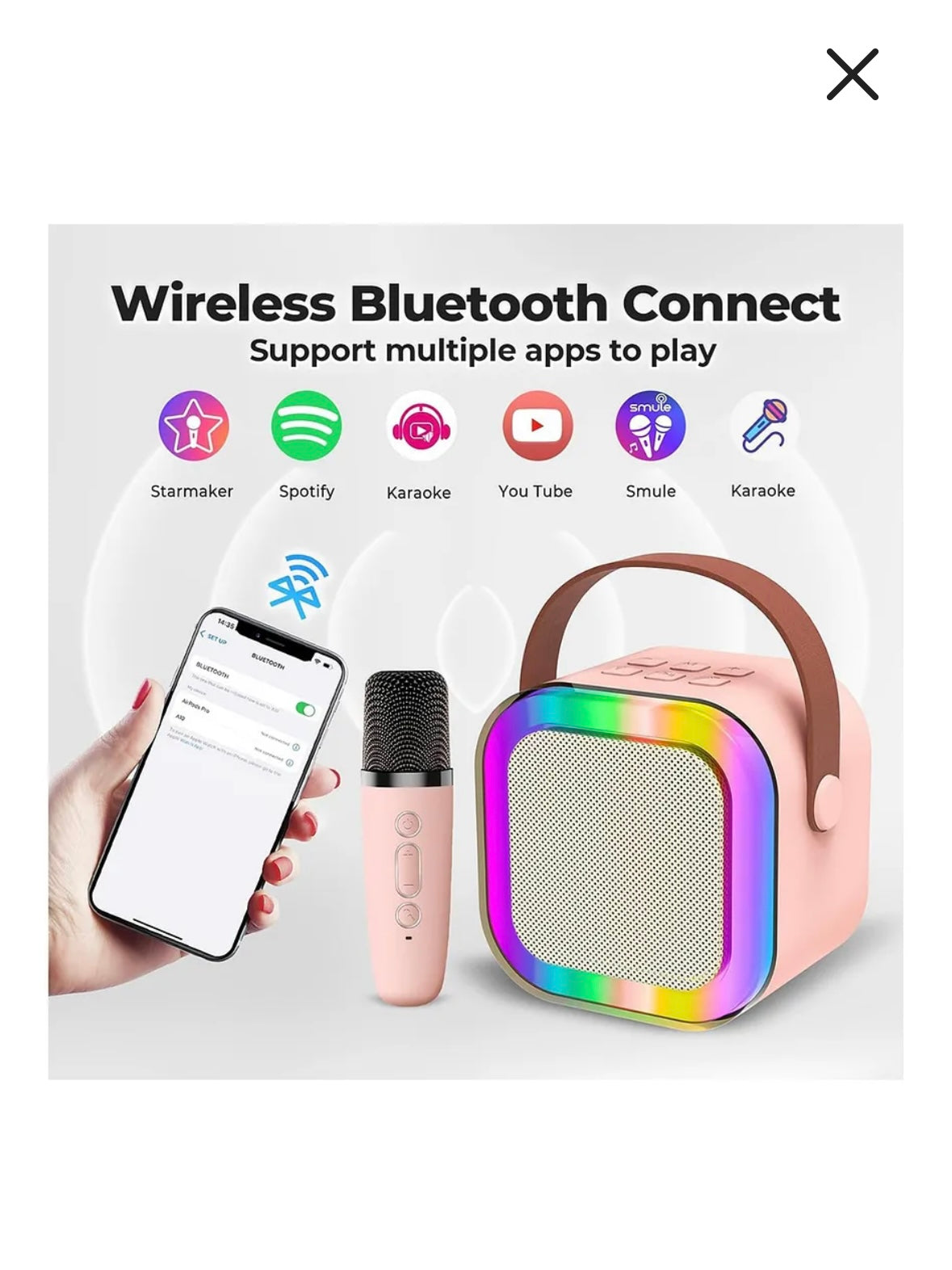 Karaoke Bluetooth Speaker