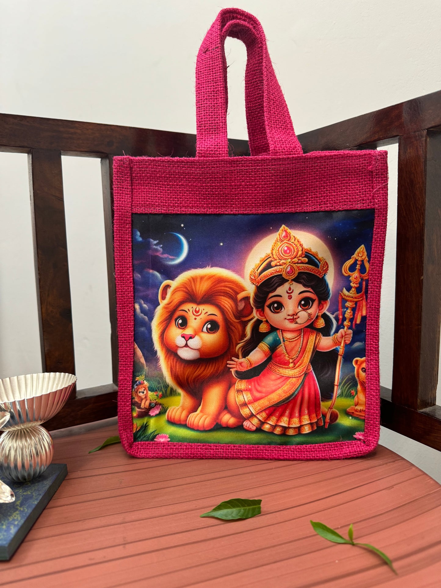 Mata Rani Ji Jute Bag