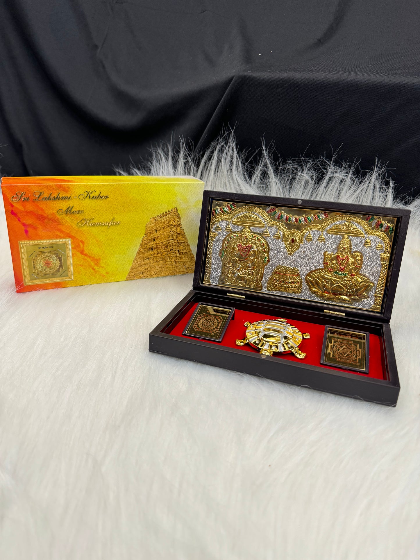 Dhan Kubera 24kt gold Prayer Box
