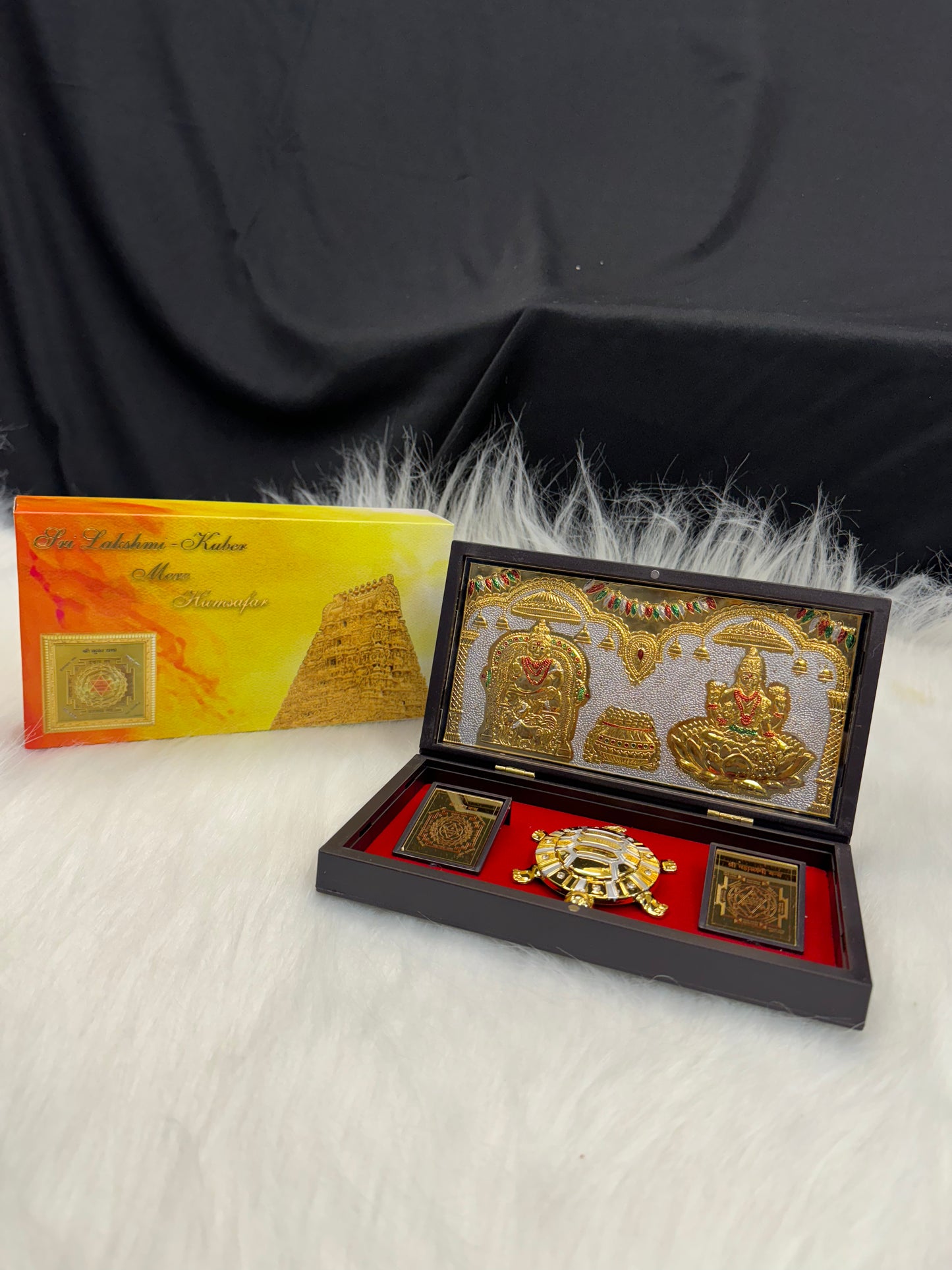 Dhan Kubera 24kt gold Prayer Box