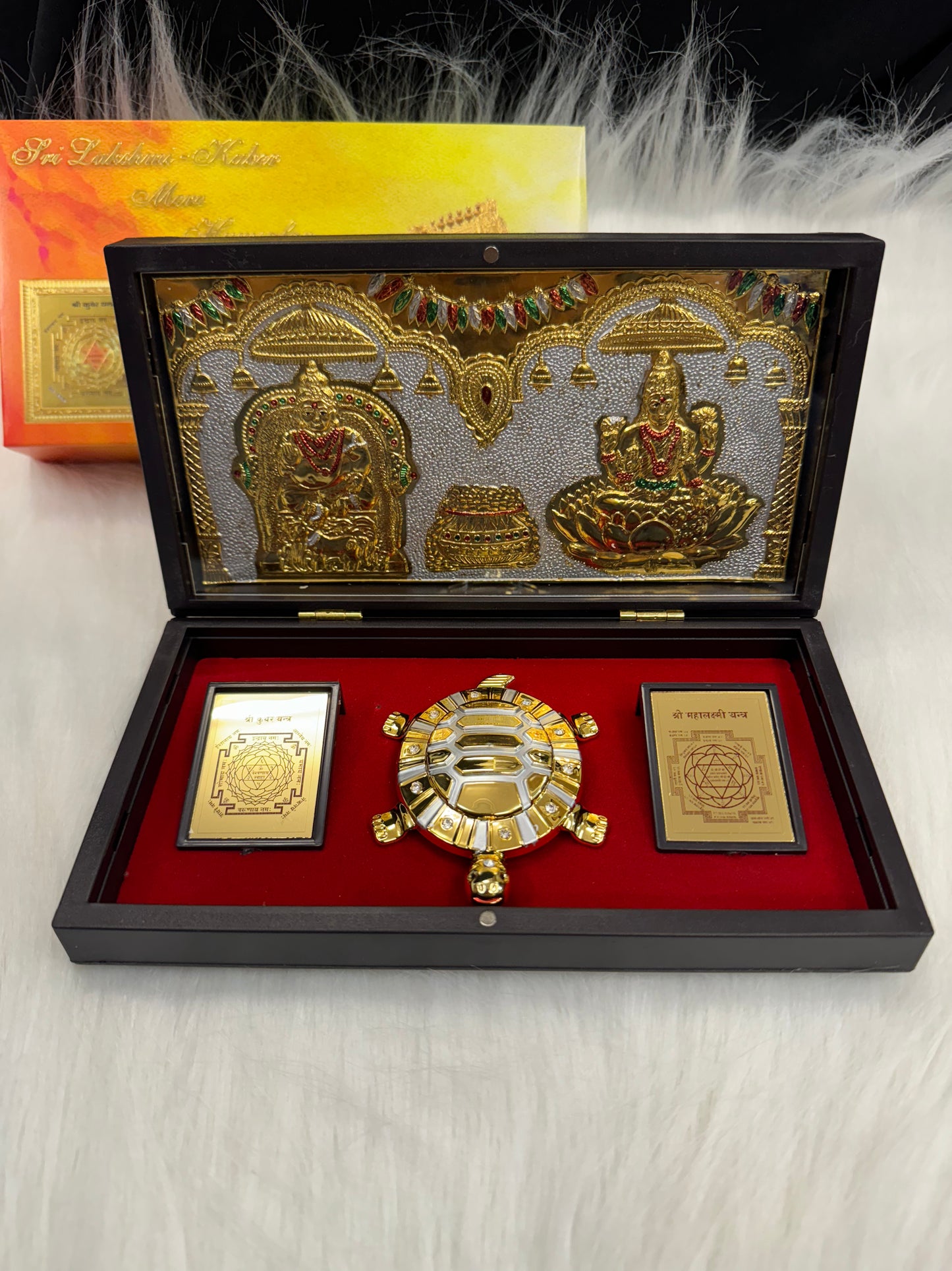 Dhan Kubera 24kt gold Prayer Box