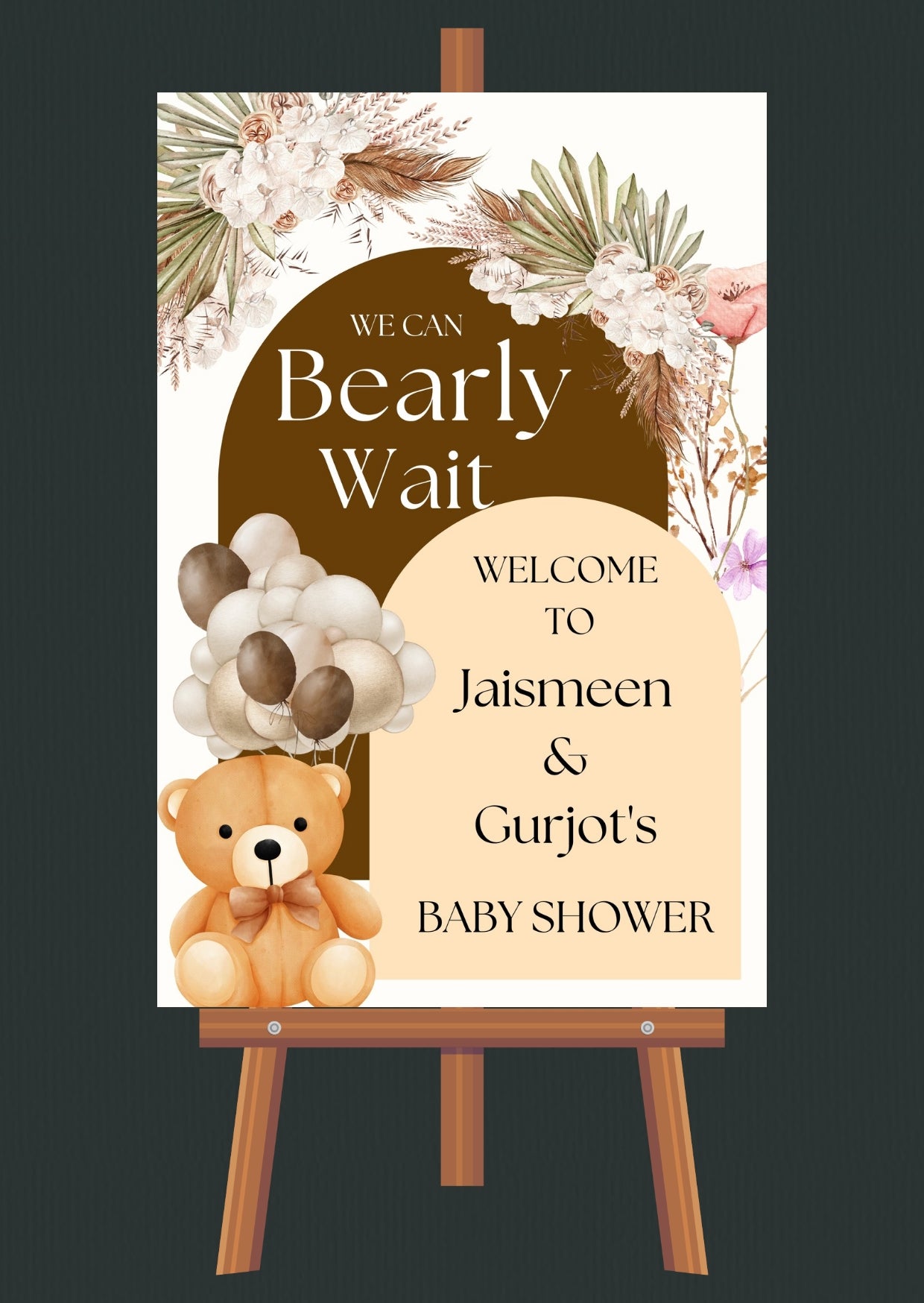 Baby Shower Welcome Board