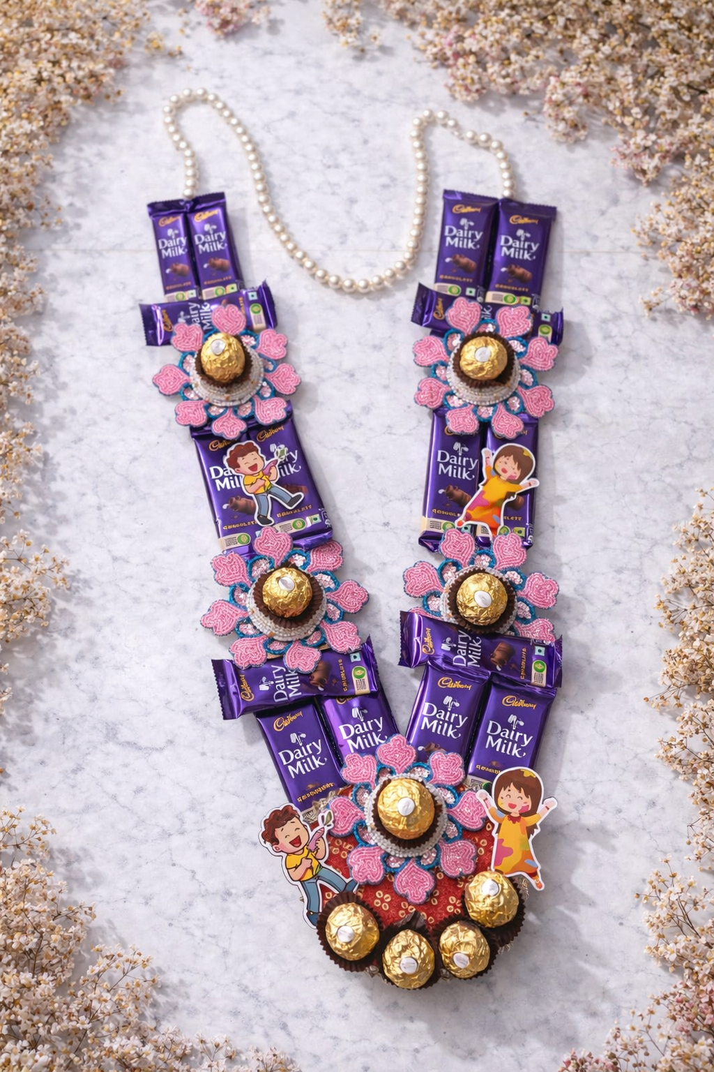 Holi ki Choclates Mala