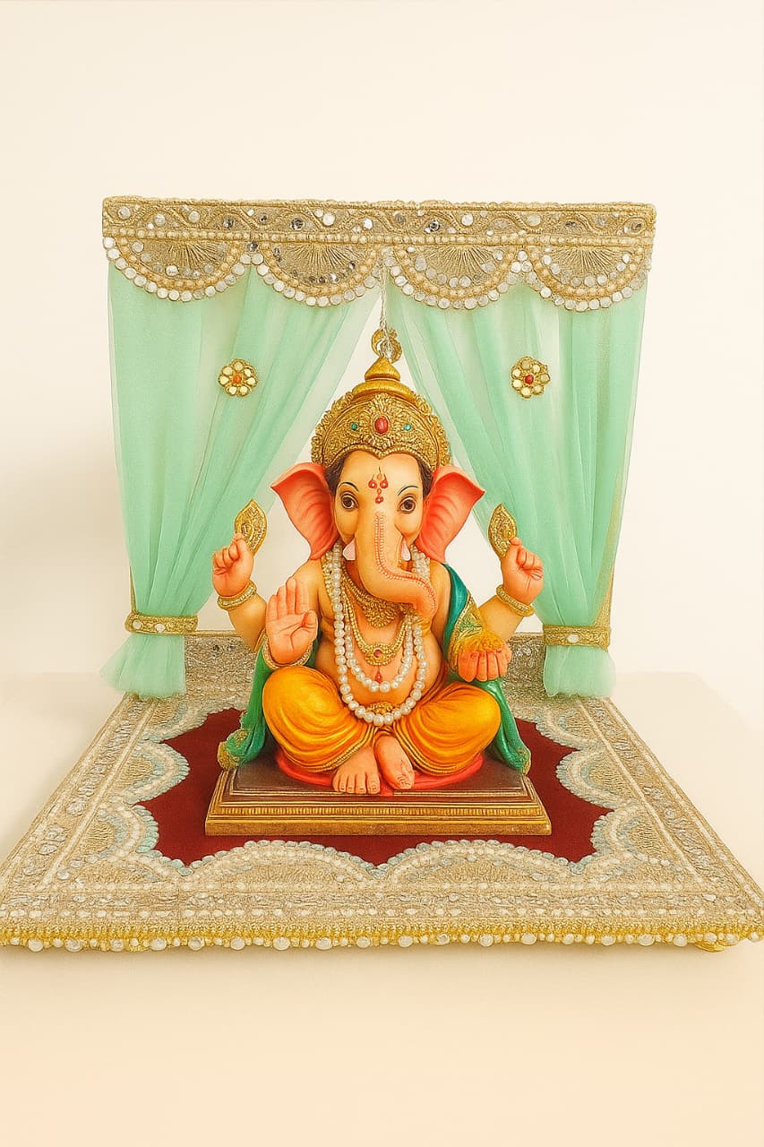 Singhasan / Backdrop Ganesh Ji