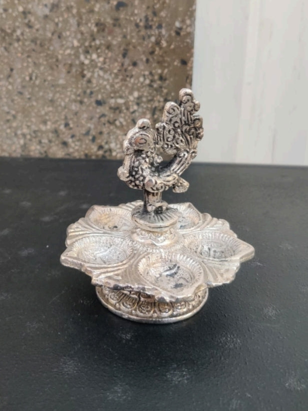 Panchmukhi Peacock Diya