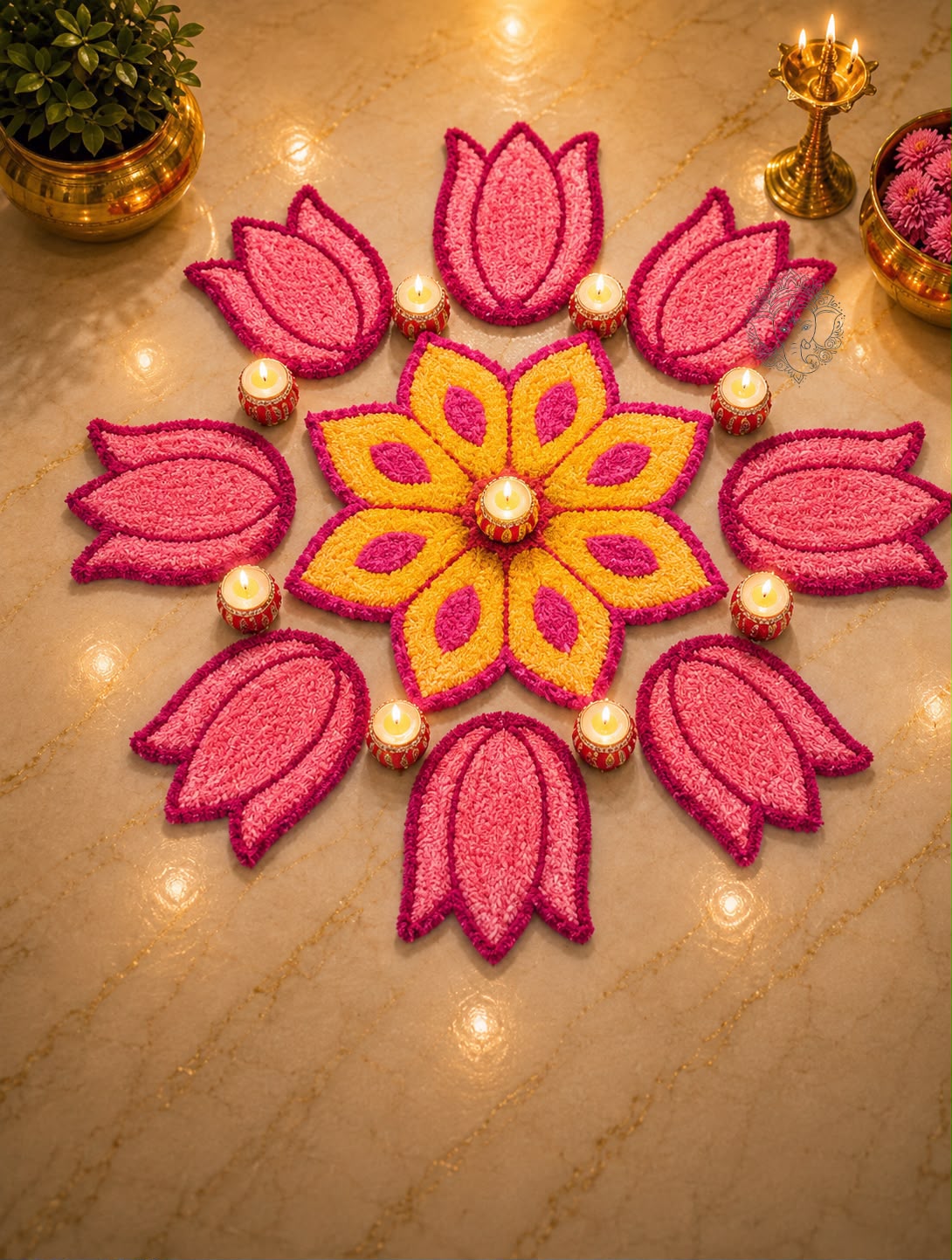 Rangoli Mat Set