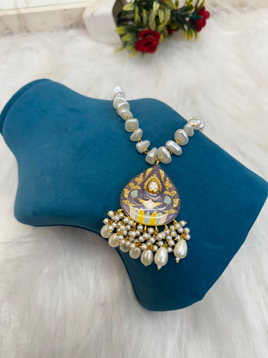 Meenakari Necklace Set