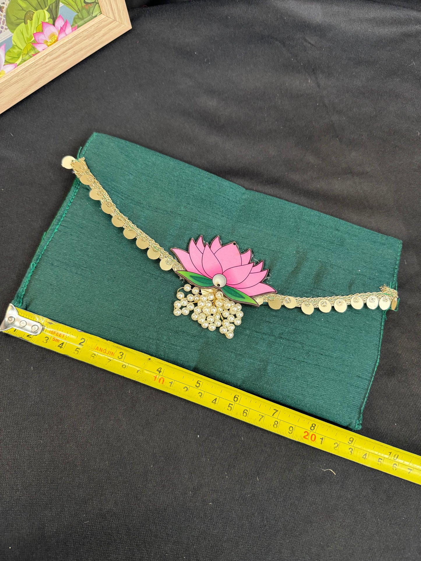 Lotus Organza Wallet