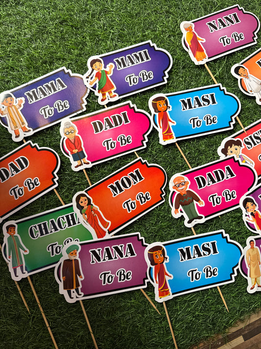 Baby Shower Props ( 18 Pieces )