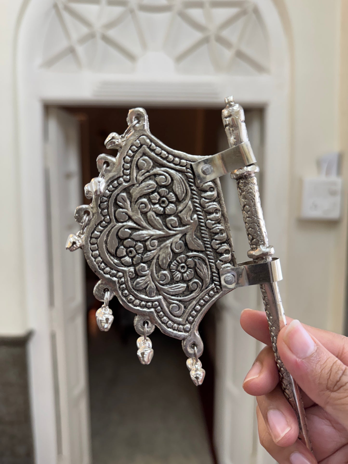 German Silver Pankhi / Pankha