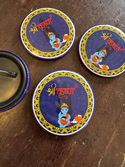 Janmashtmi Badge