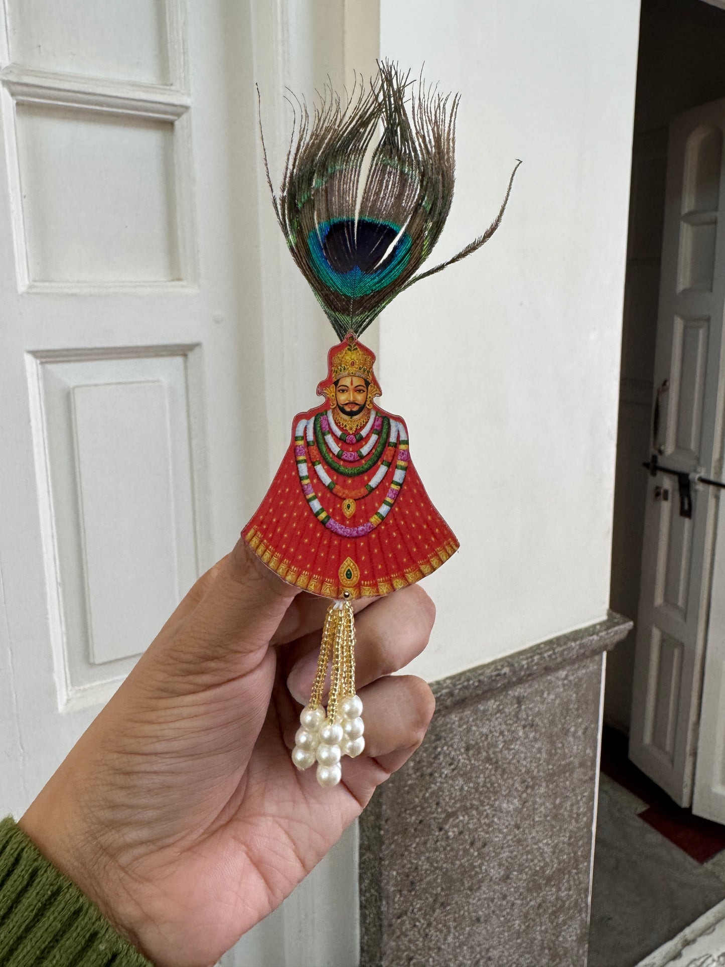 Shri Nath Ji (Shrinathji) Brooch